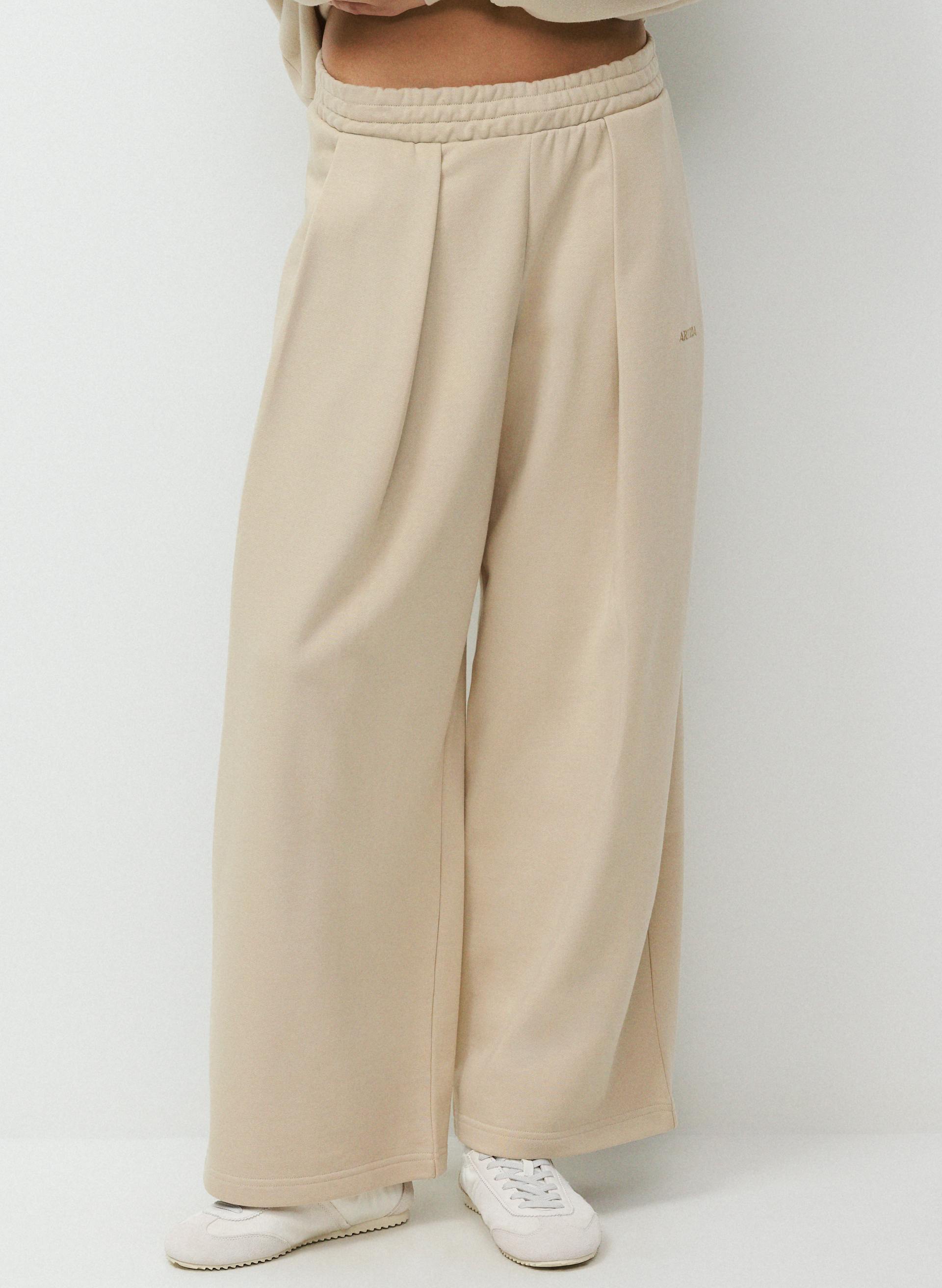 TERRY SWEATFLEECE MEGA PLEATED SWEATPANT | Aritzia