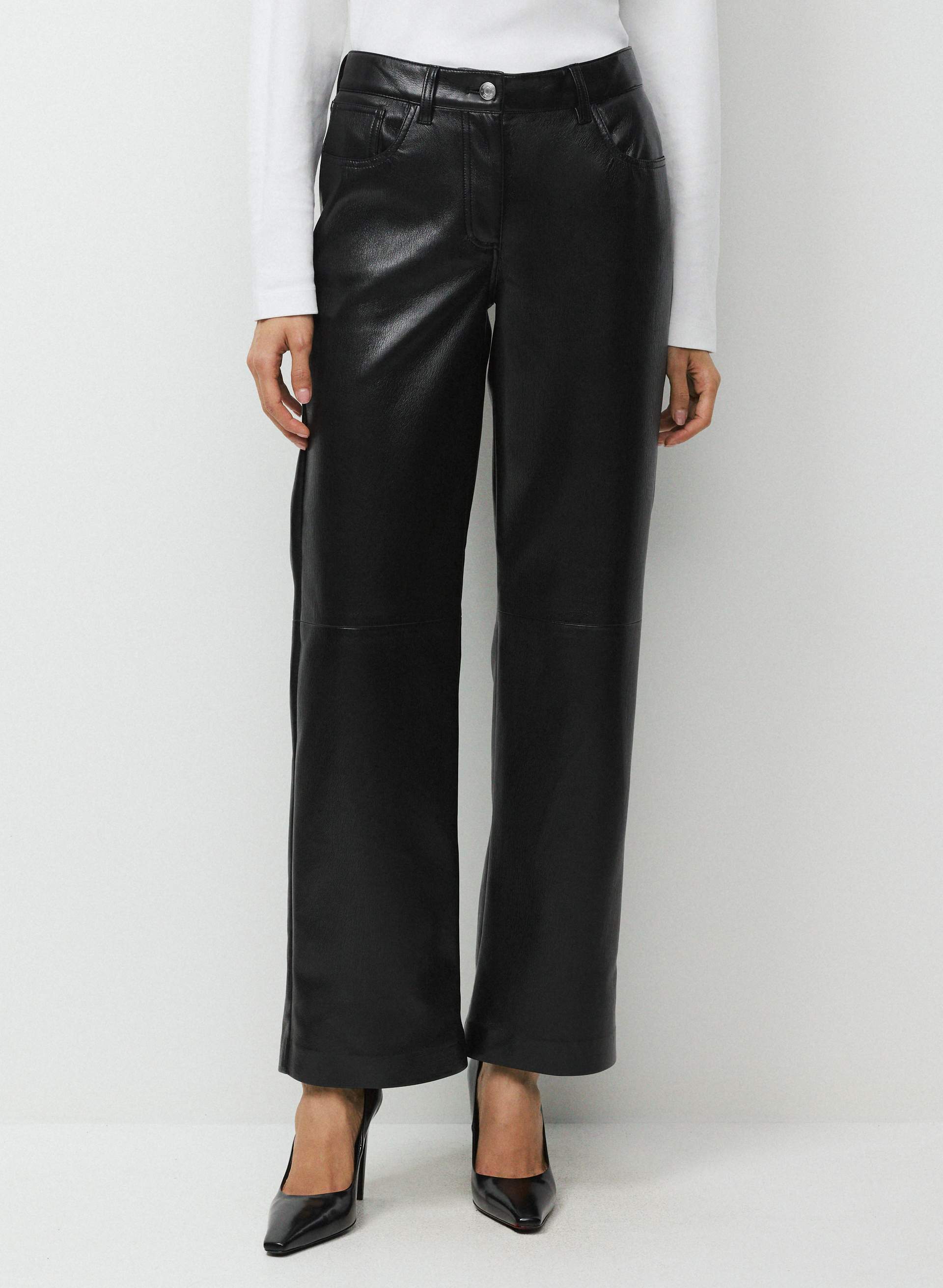 Axis Pant - UnReal Leather | Aritzia US