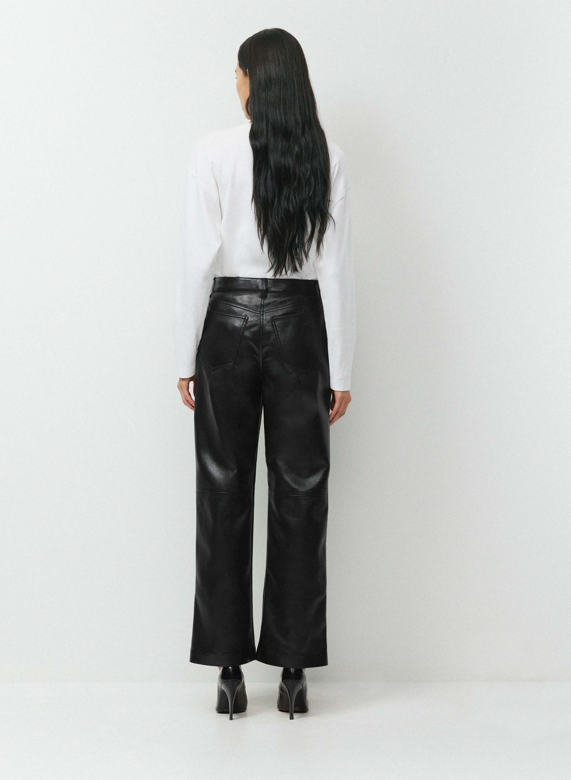 Axis Pant - UnReal Leather | Aritzia US