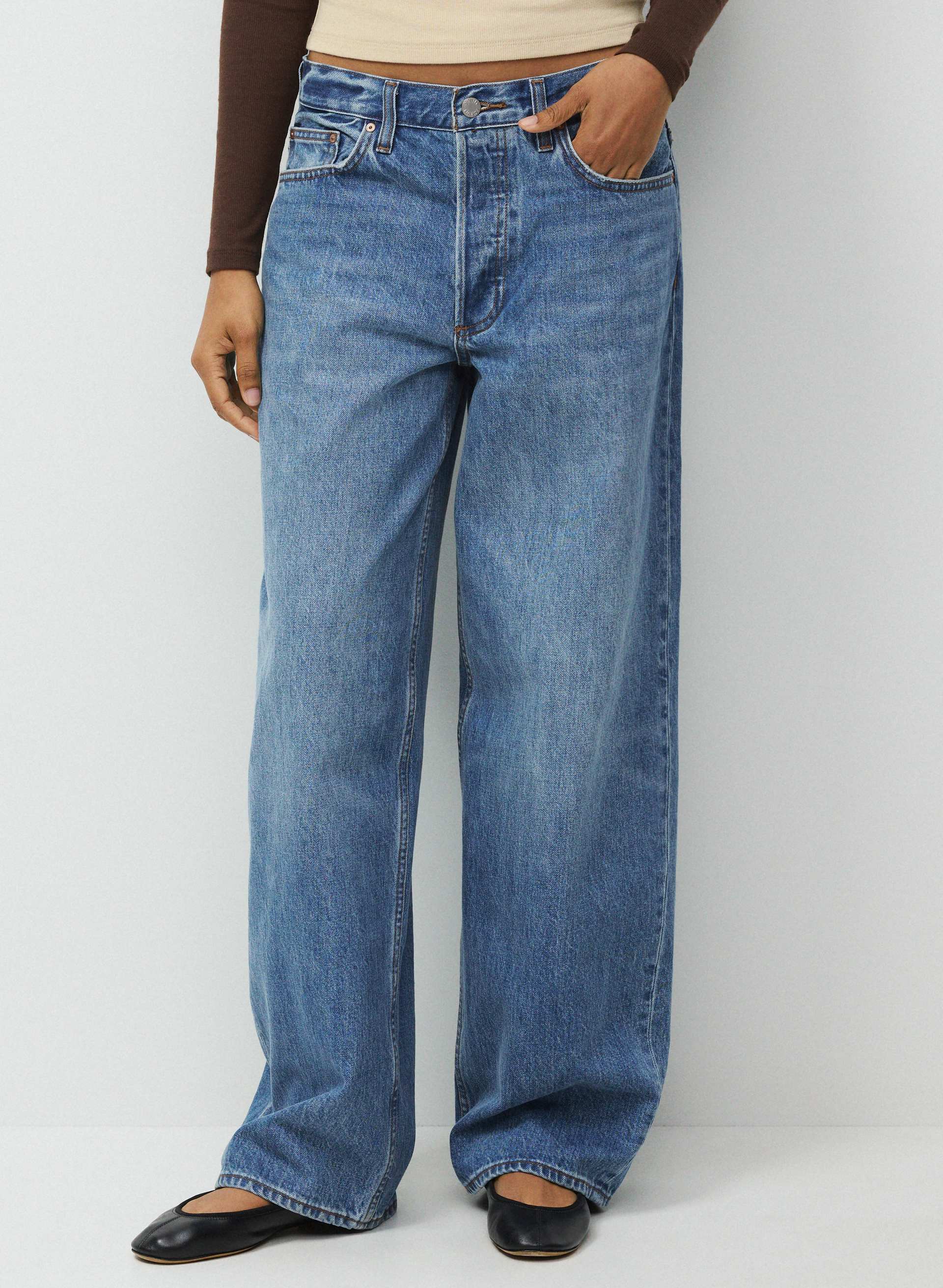 Denim Forum 003 Relaxed Lo-Rise Baggy Jean | Aritzia US