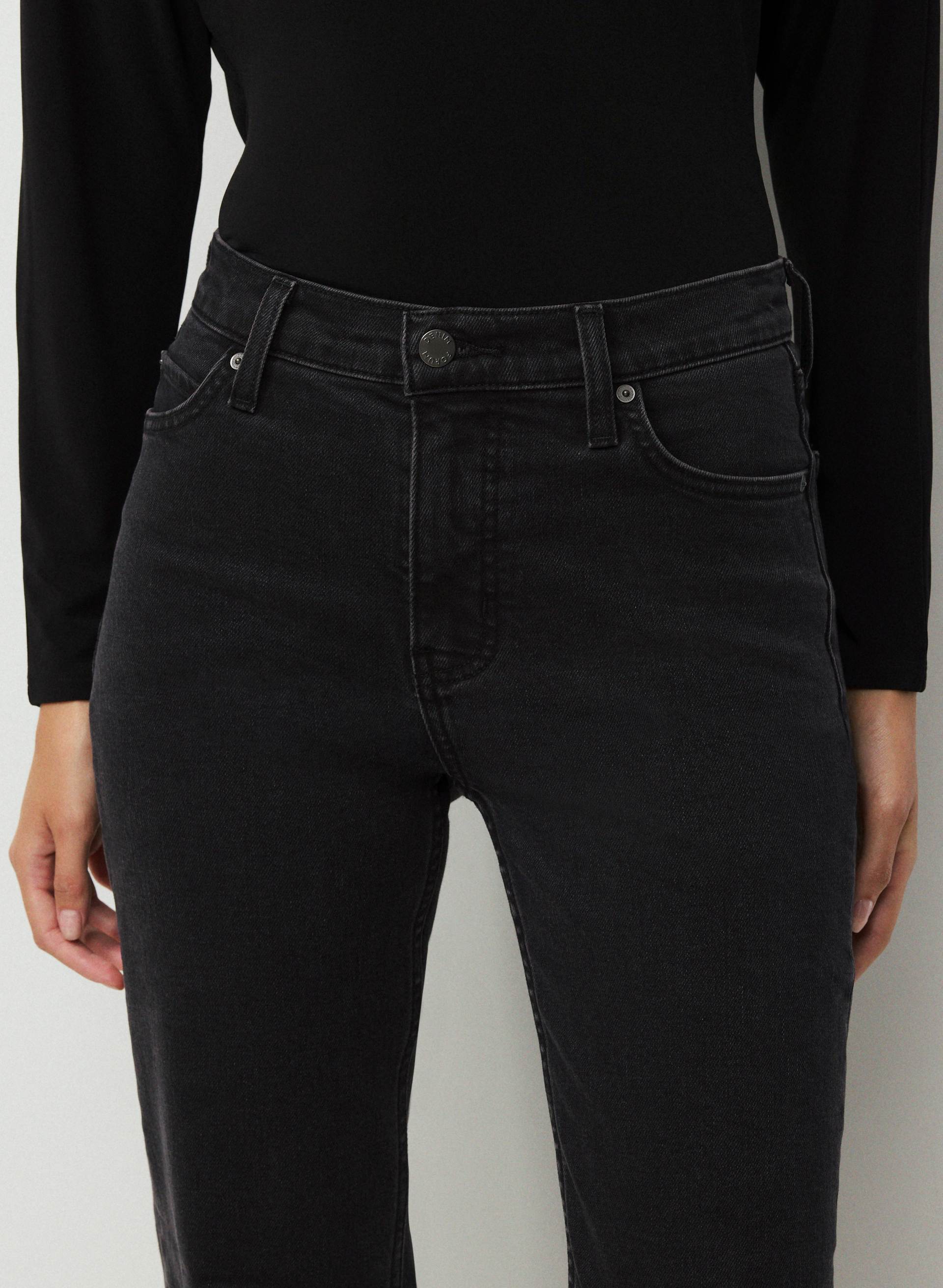 パンツ 90s   Jeans Black denim Denim Forum The '90s Snatched Hi-Rise Straight Jean | Aritzia INTL