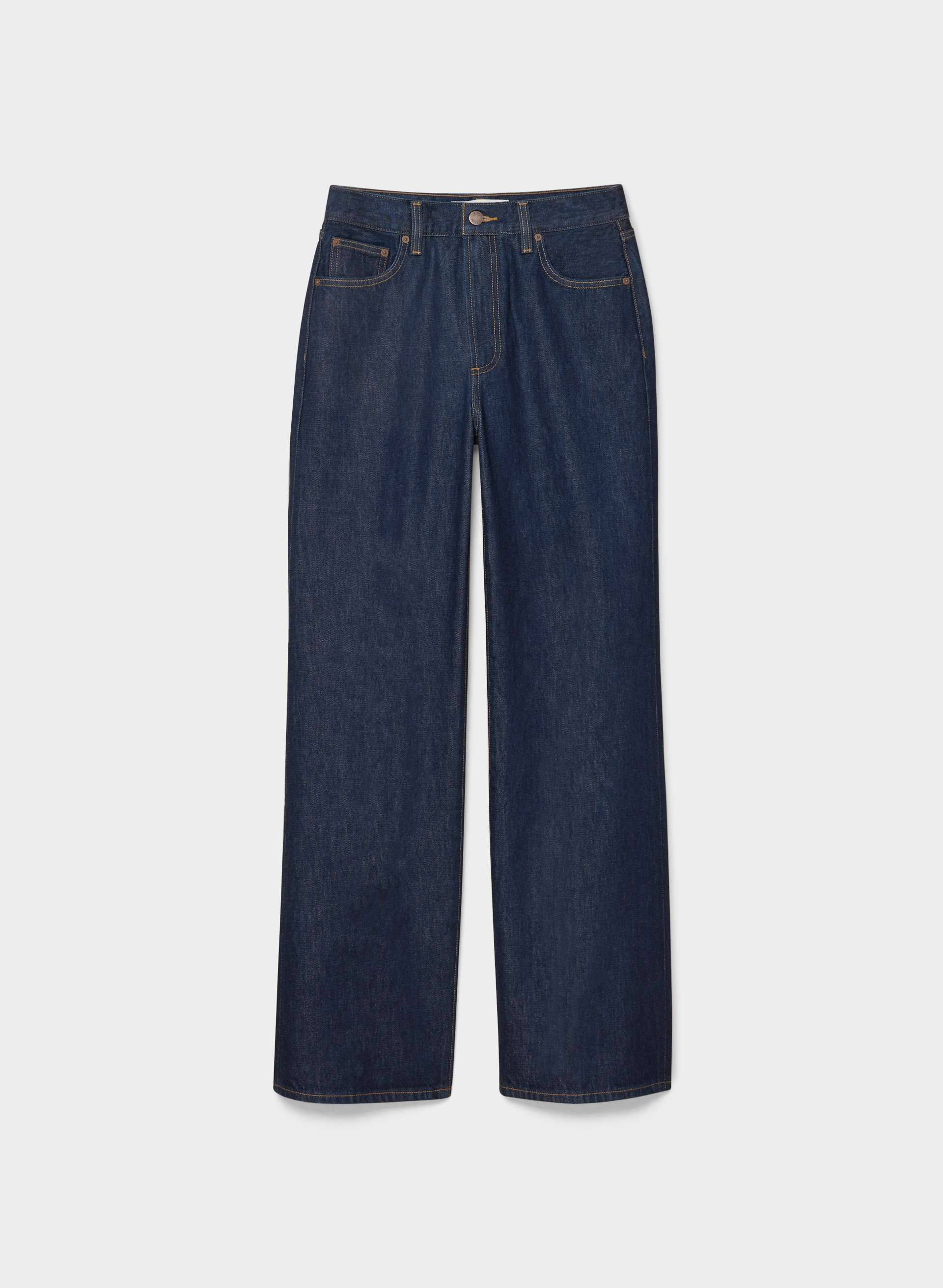 THE FARRAH LO-RISE WIDE JEAN | Aritzia