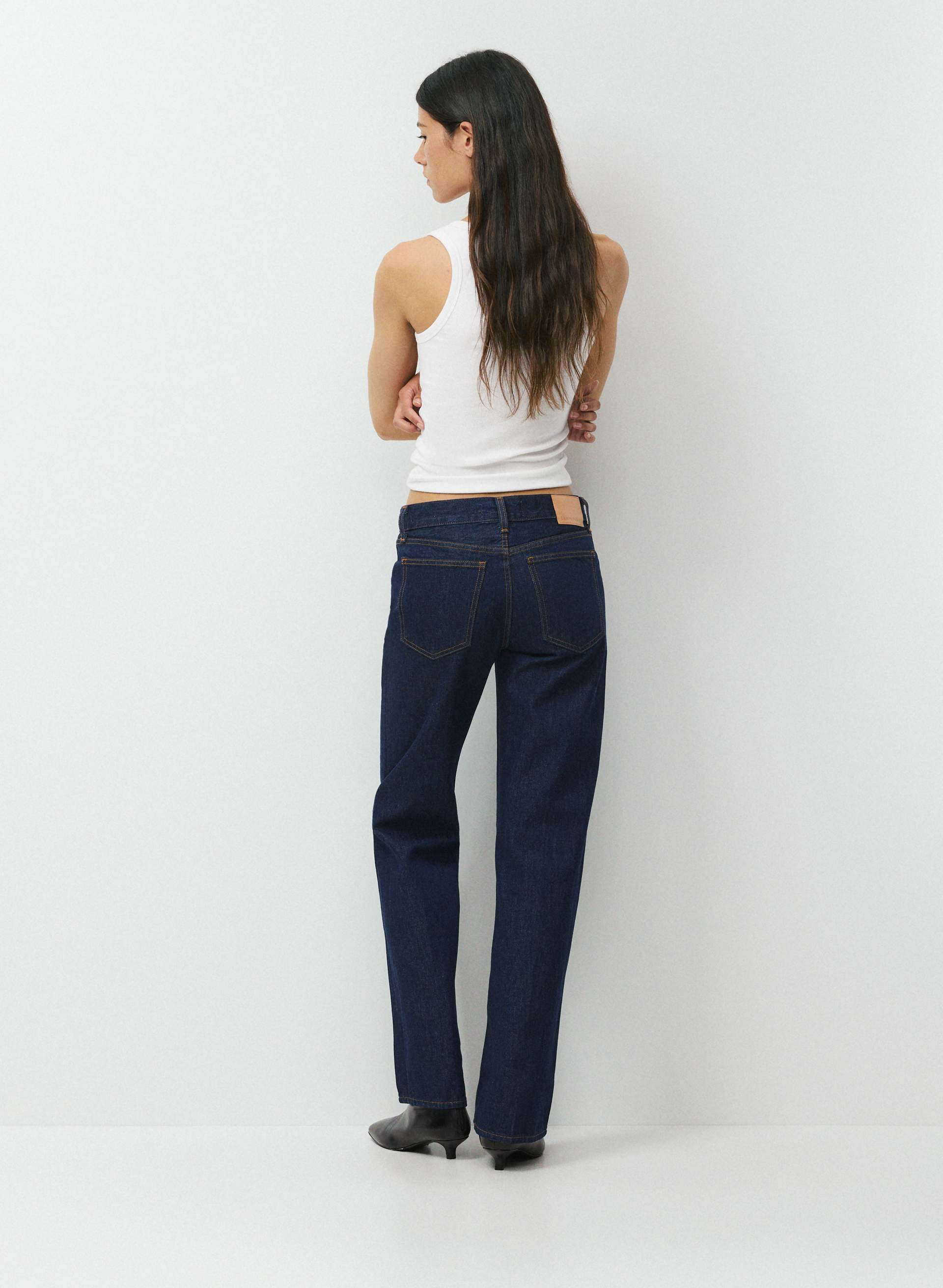 THE FARRAH LO-RISE WIDE JEAN | Aritzia