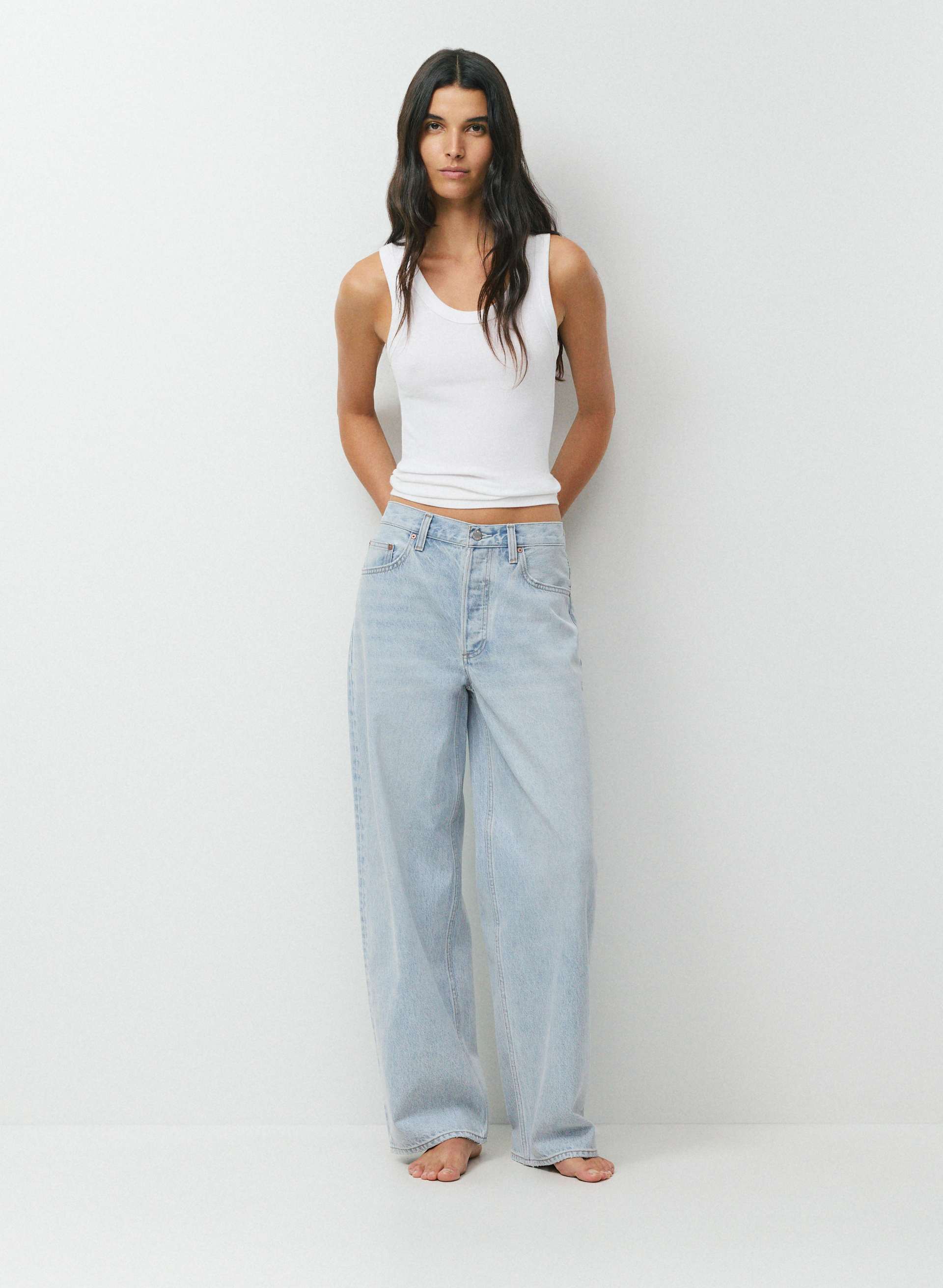 Denim Forum 003 Relaxed Lo-Rise Baggy Jean | Aritzia CA