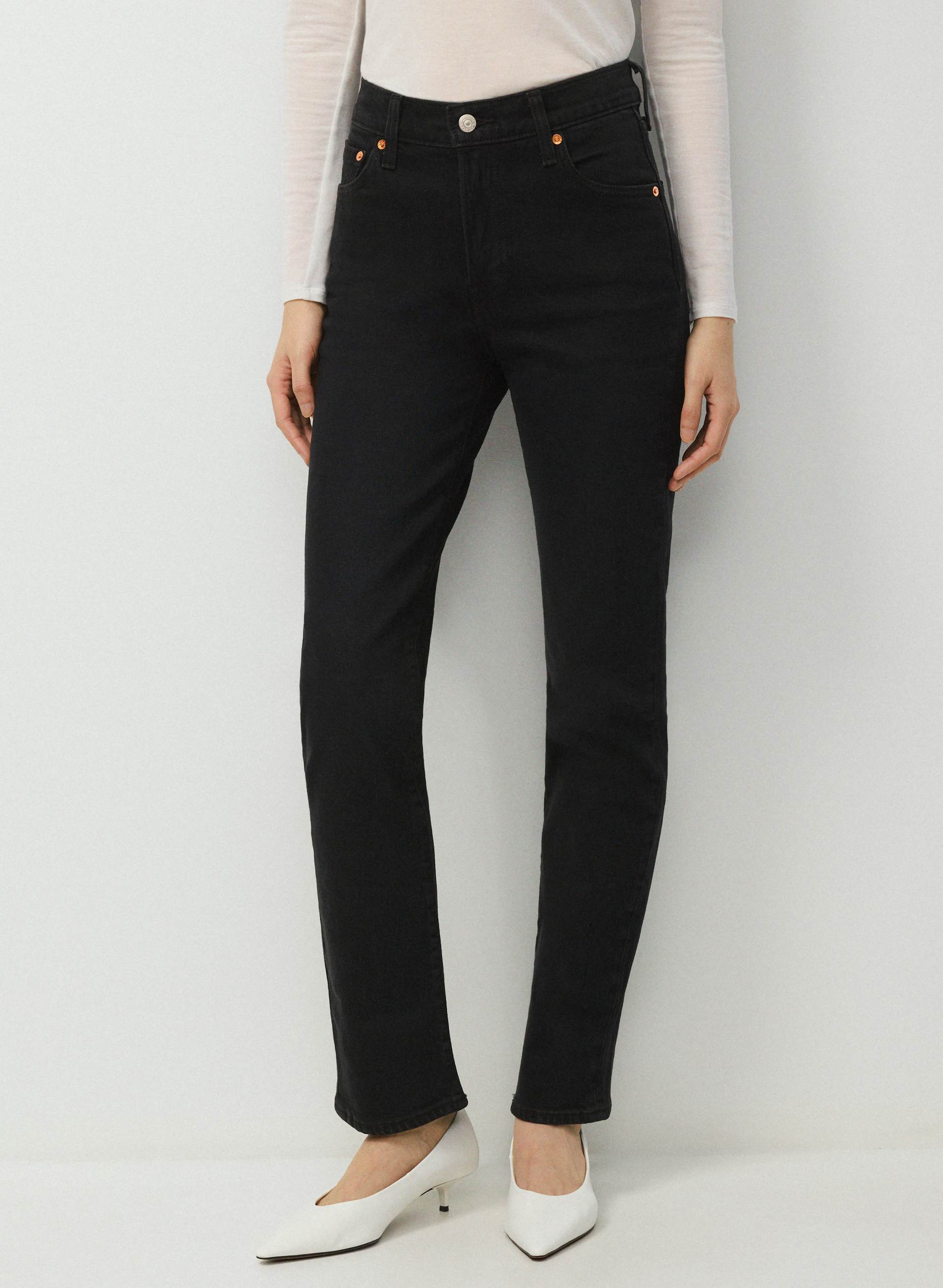 JEAN RIBCAGE ÉTROIT | Aritzia