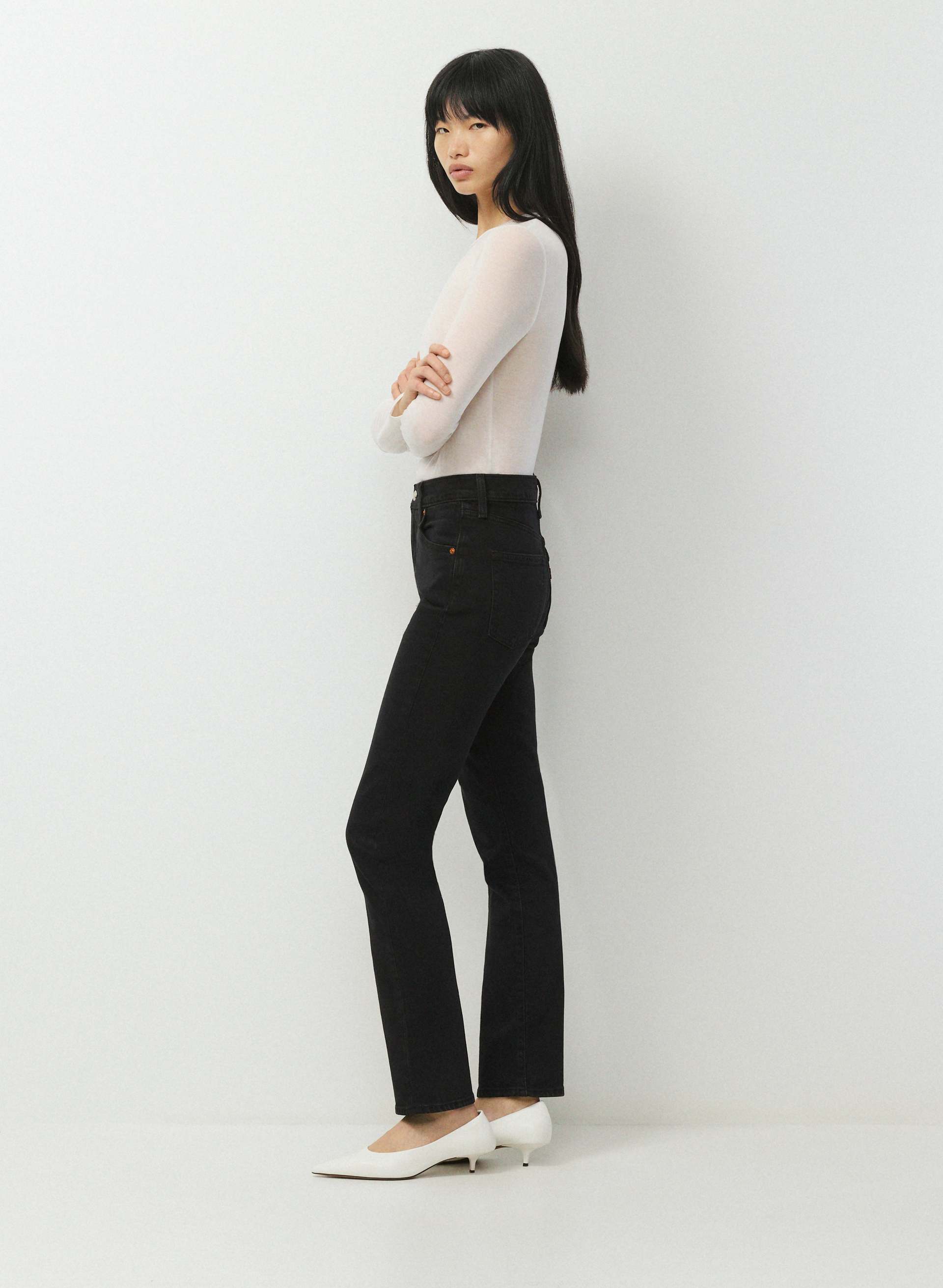 JEAN RIBCAGE ÉTROIT | Aritzia