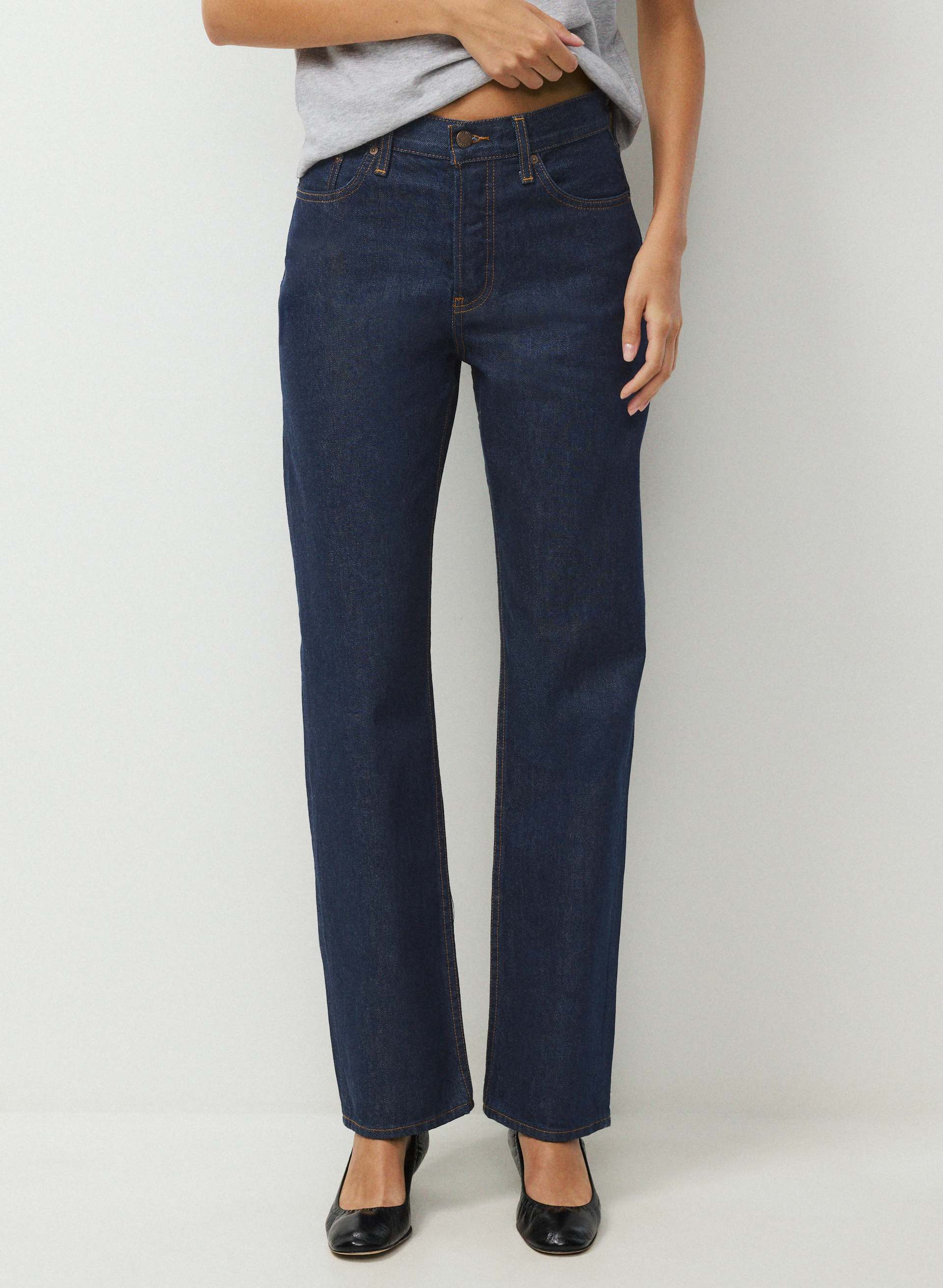 004 HI-RISE STRAIGHT JEAN | Aritzia
