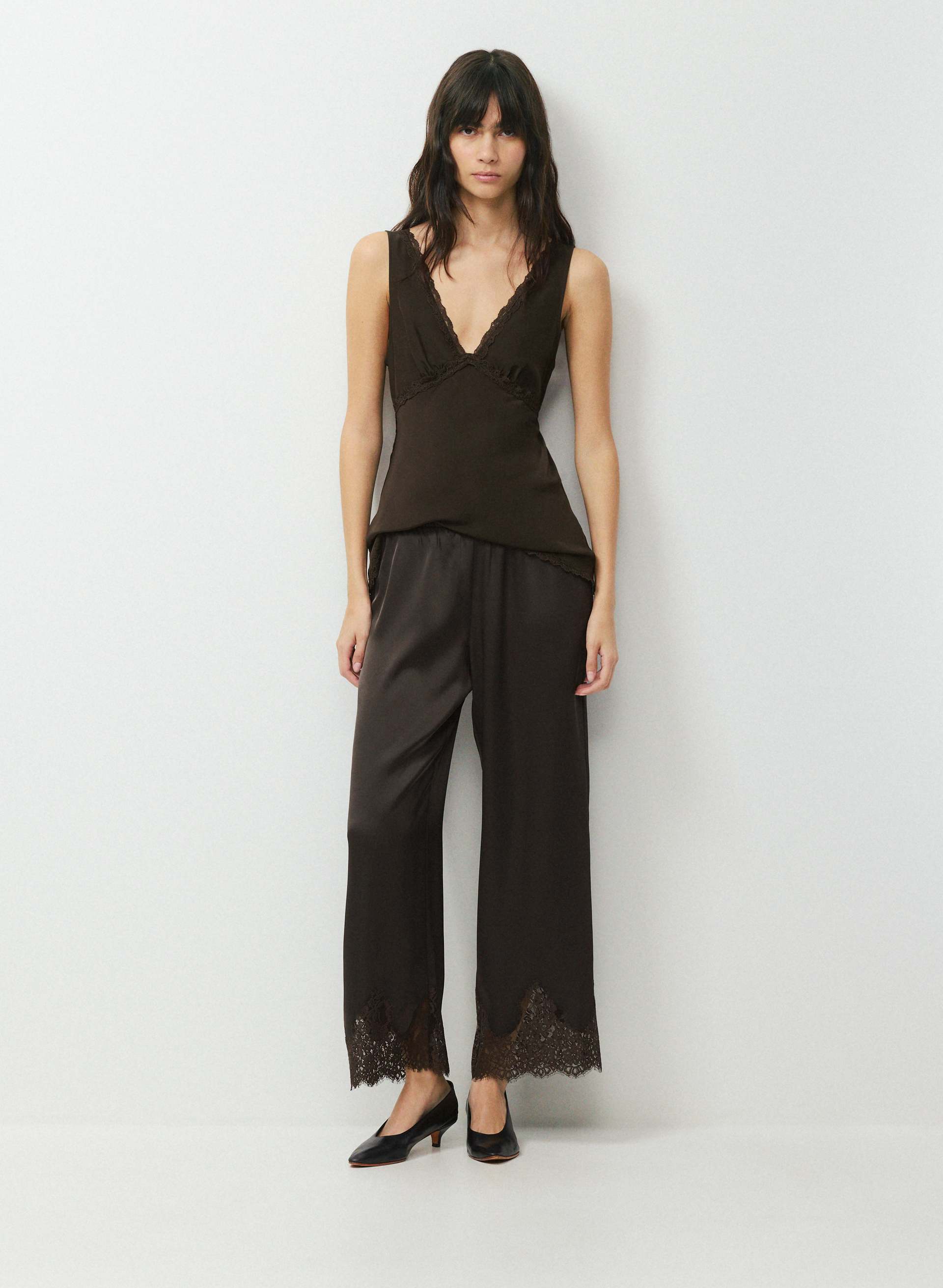 ARCHWAY SATIN PANT | Aritzia