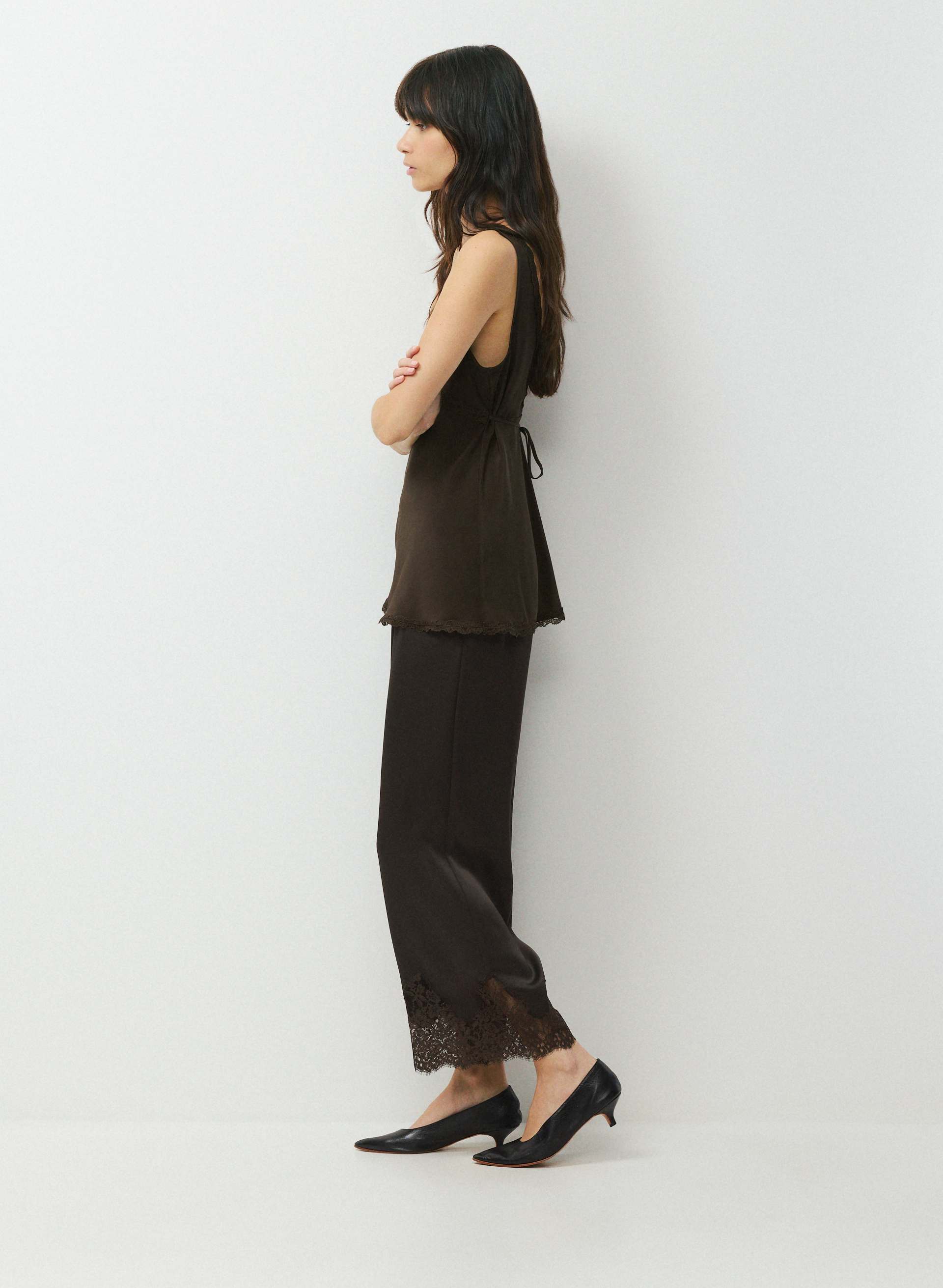 ARCHWAY SATIN PANT | Aritzia