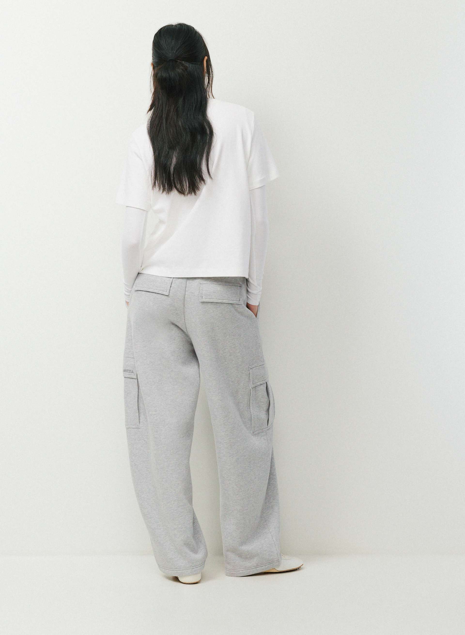 COZY SWEATFLEECE MEGA CARGO BARREL SWEATPANT | Aritzia