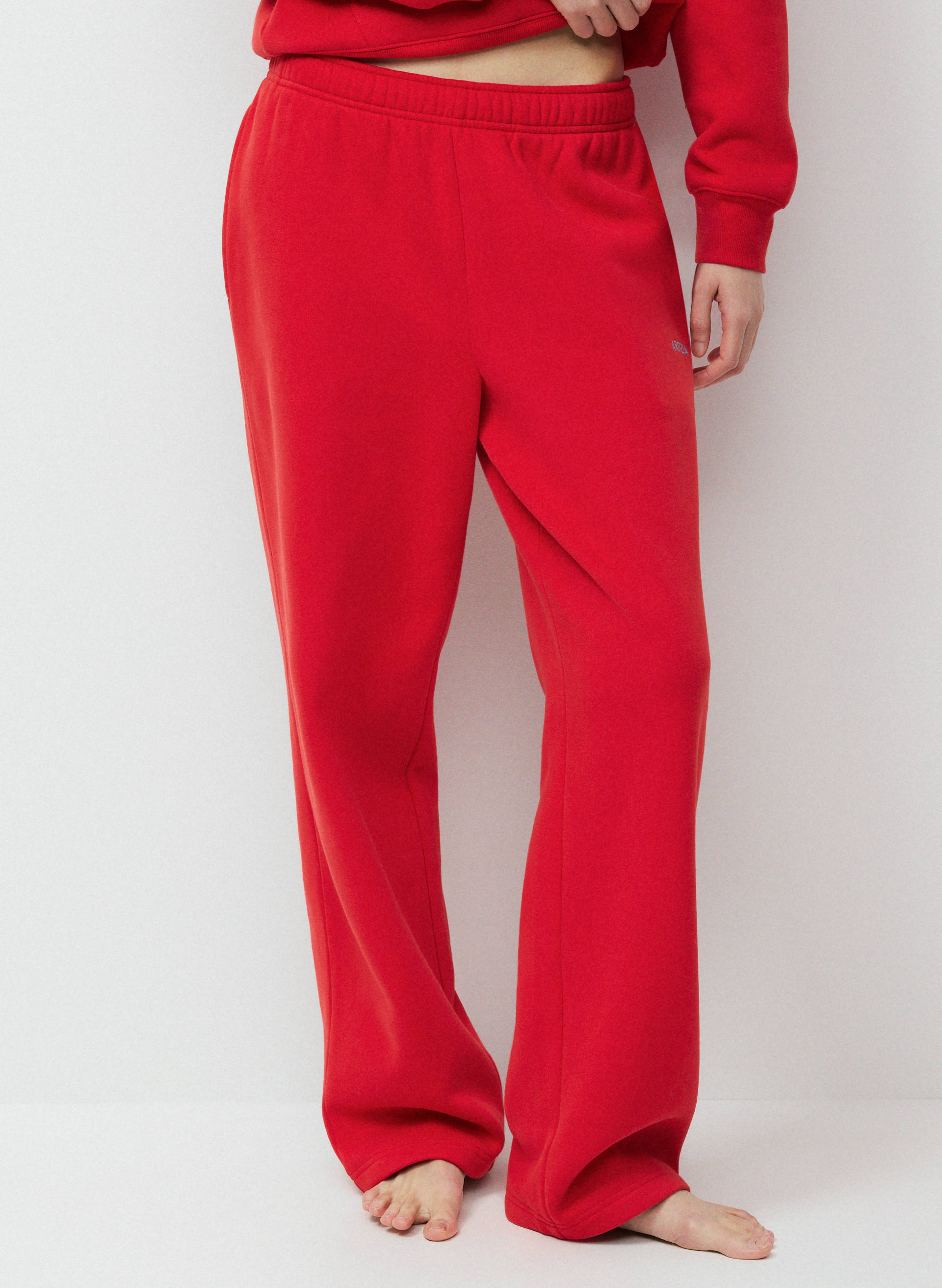 PANTALON MEGA STRAIGHT™ - MOLLETON DOUILLET - Pantalon molletonné surdimensionné à jambe droite incontournable, dans des couleurs en édition limitée. 