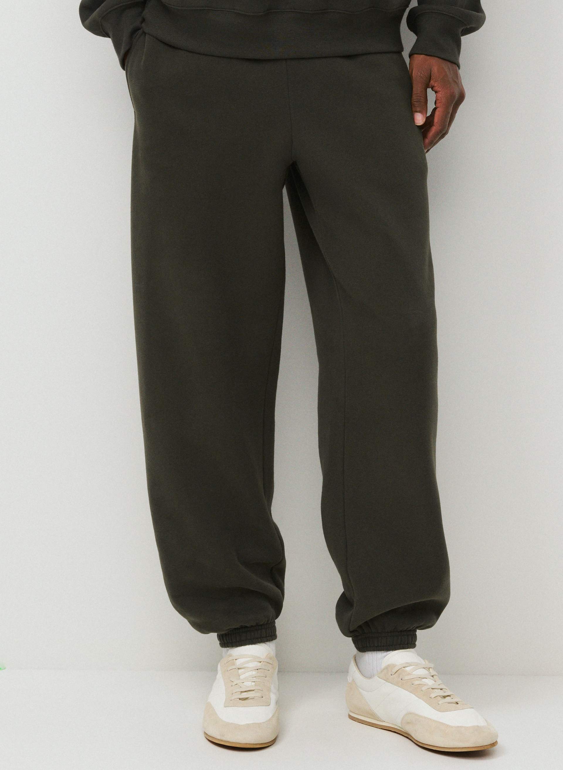 PANTALON JOGGEUR POUR HOMMES MÉGA - MOLLETON DOUILLET - Pantalon molletonné et surdimensionné favori pour hommes. 