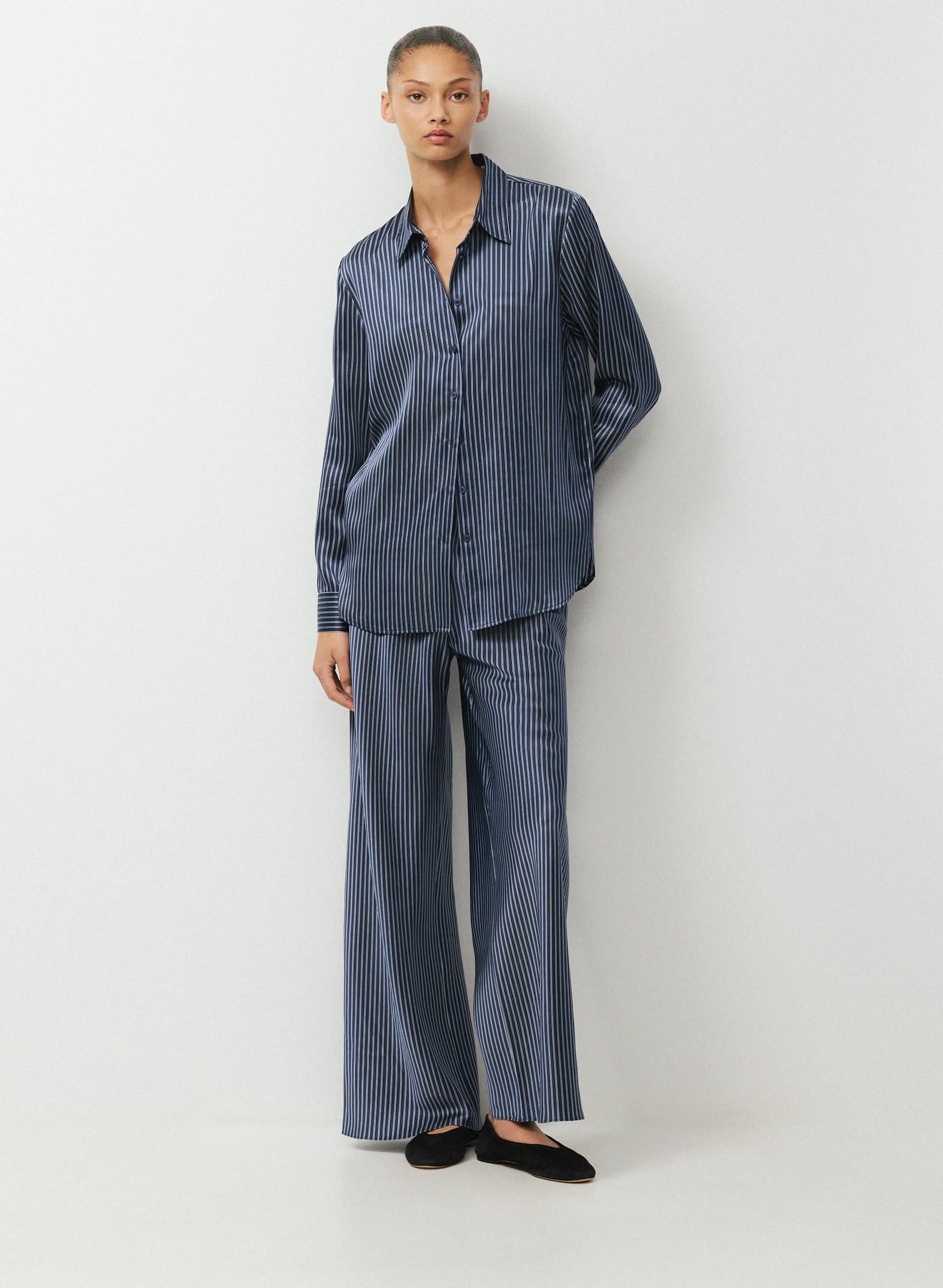Express Silk Pant | Aritzia CA