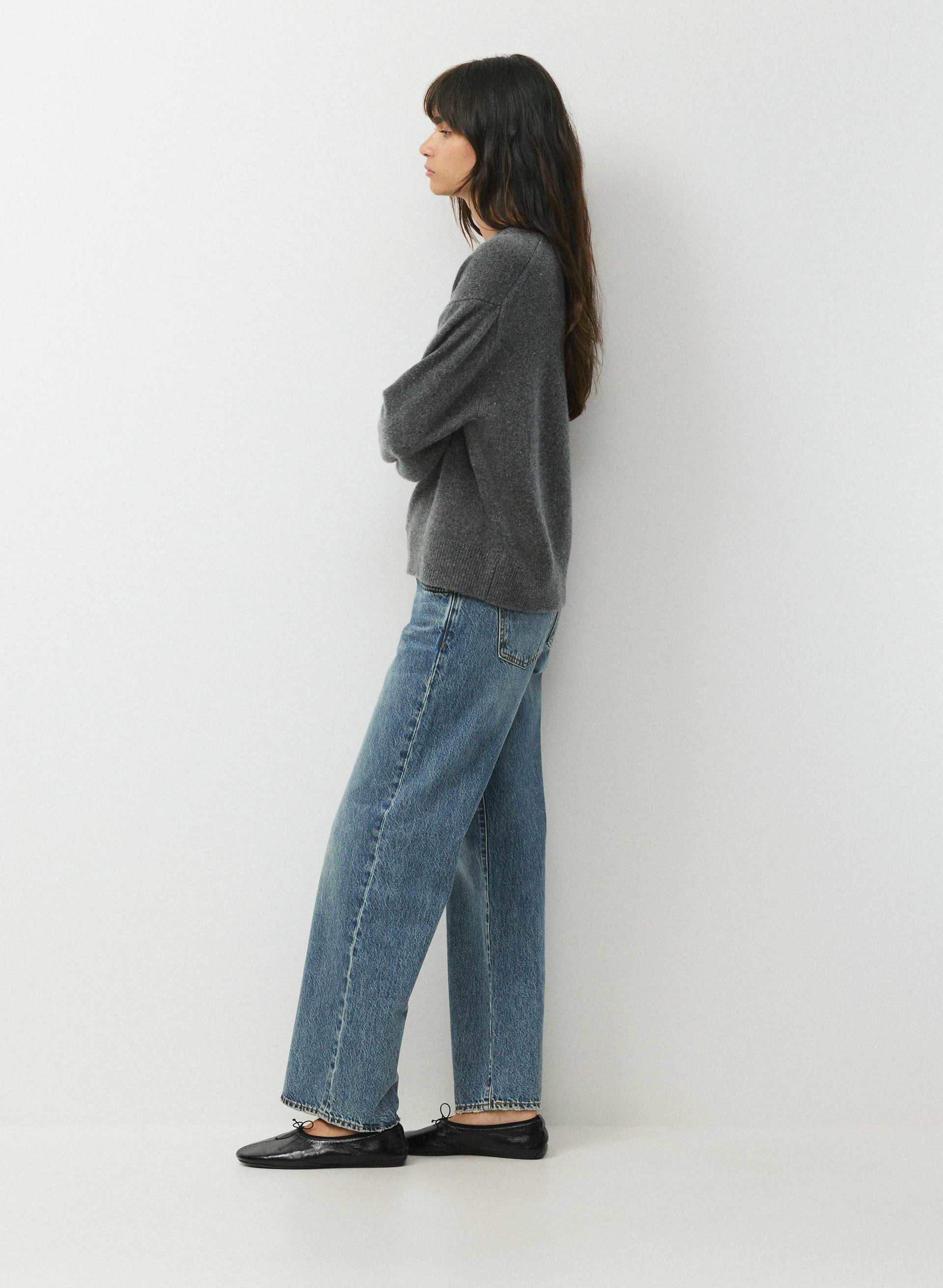 THE '90S ULTRA LO-RISE BAGGY JEAN | Aritzia