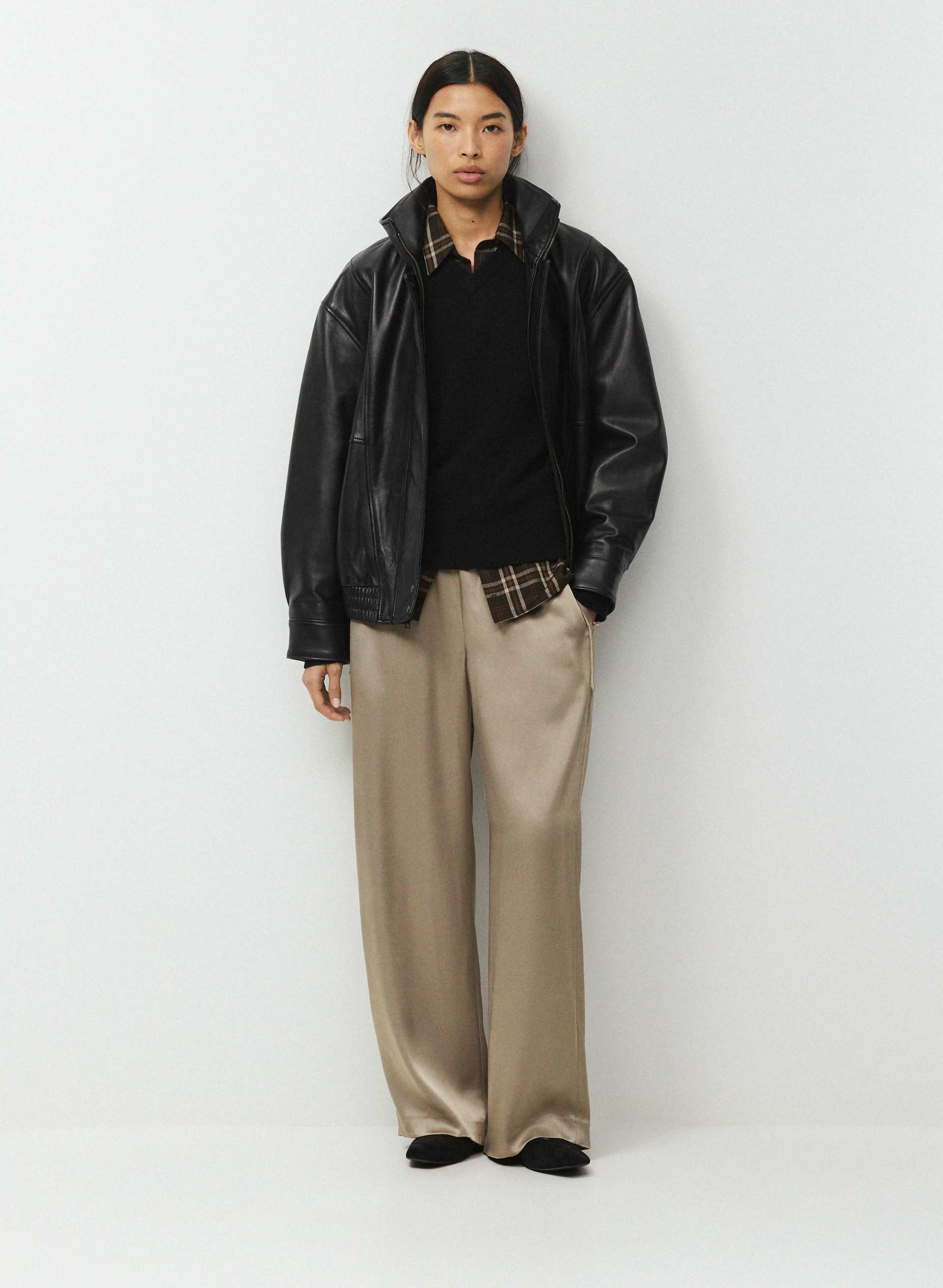 ARTISAN SATIN PANT | Aritzia