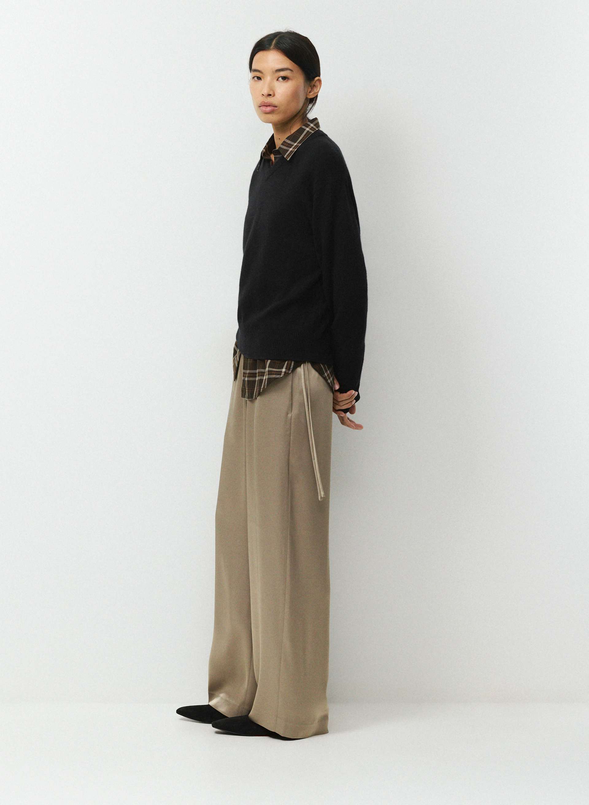 ARTISAN SATIN PANT | Aritzia