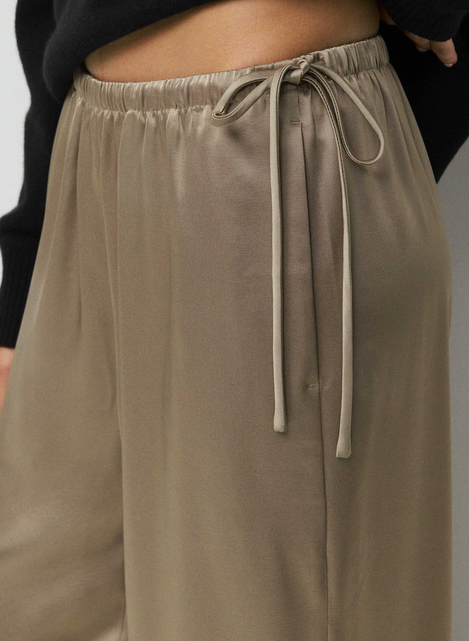 ARTISAN SATIN PANT | Aritzia