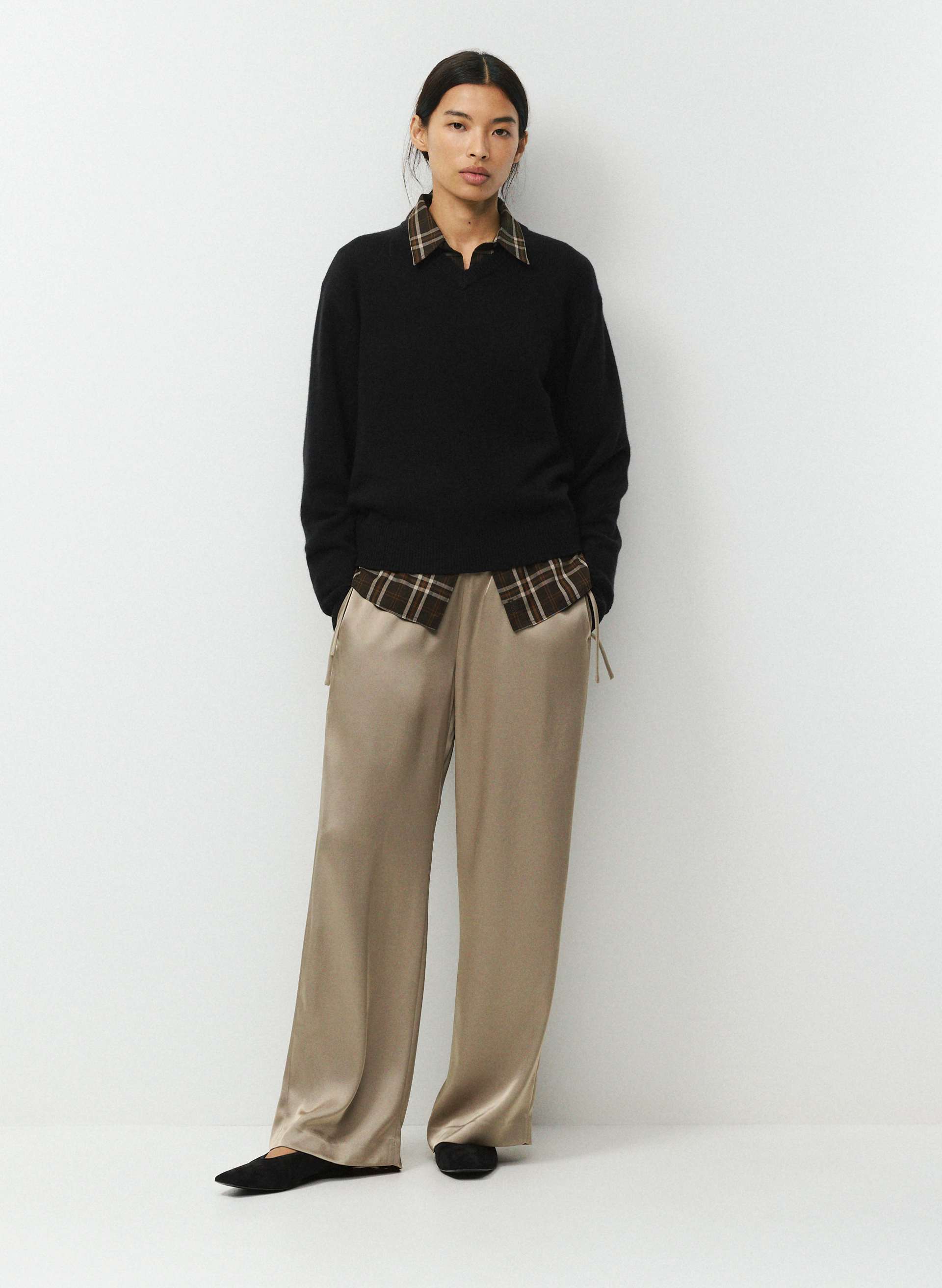 ARTISAN SATIN PANT | Aritzia