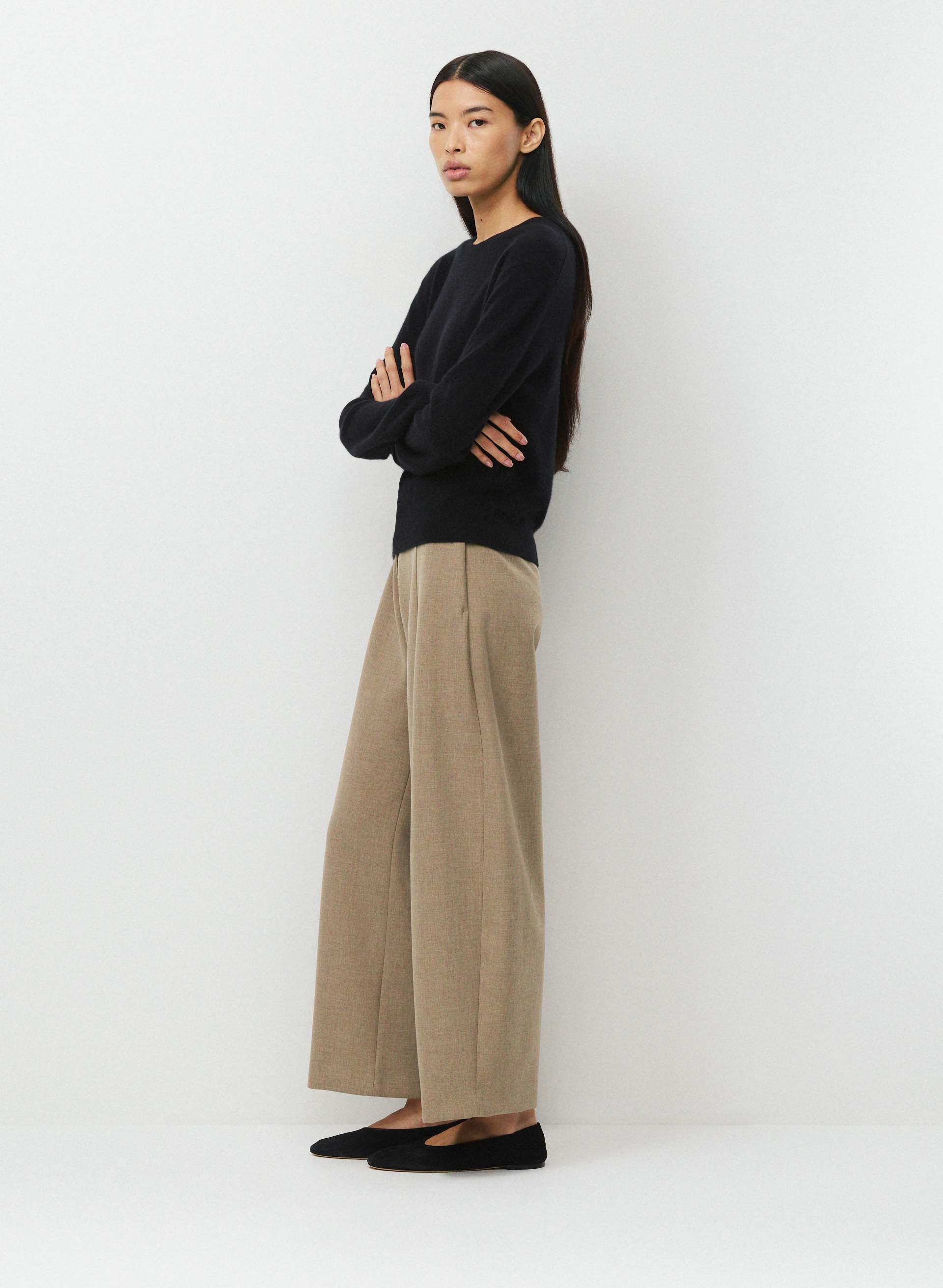 PANTALON HELIX À JAMBE DE STYLE BARIL | Aritzia