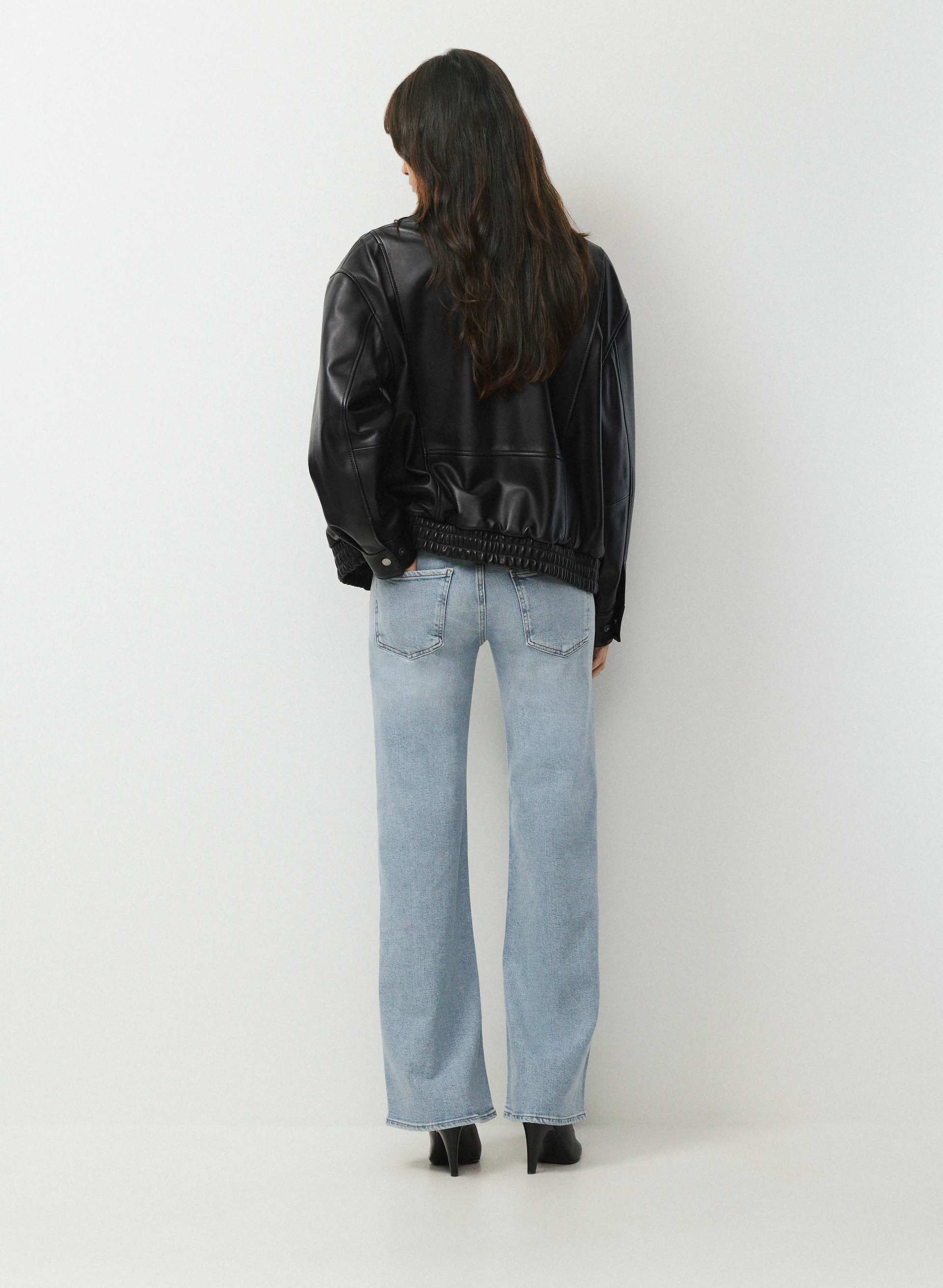 JEAN NORA À JAMBE DE STYLE PANTALON HABILLÉ | Aritzia