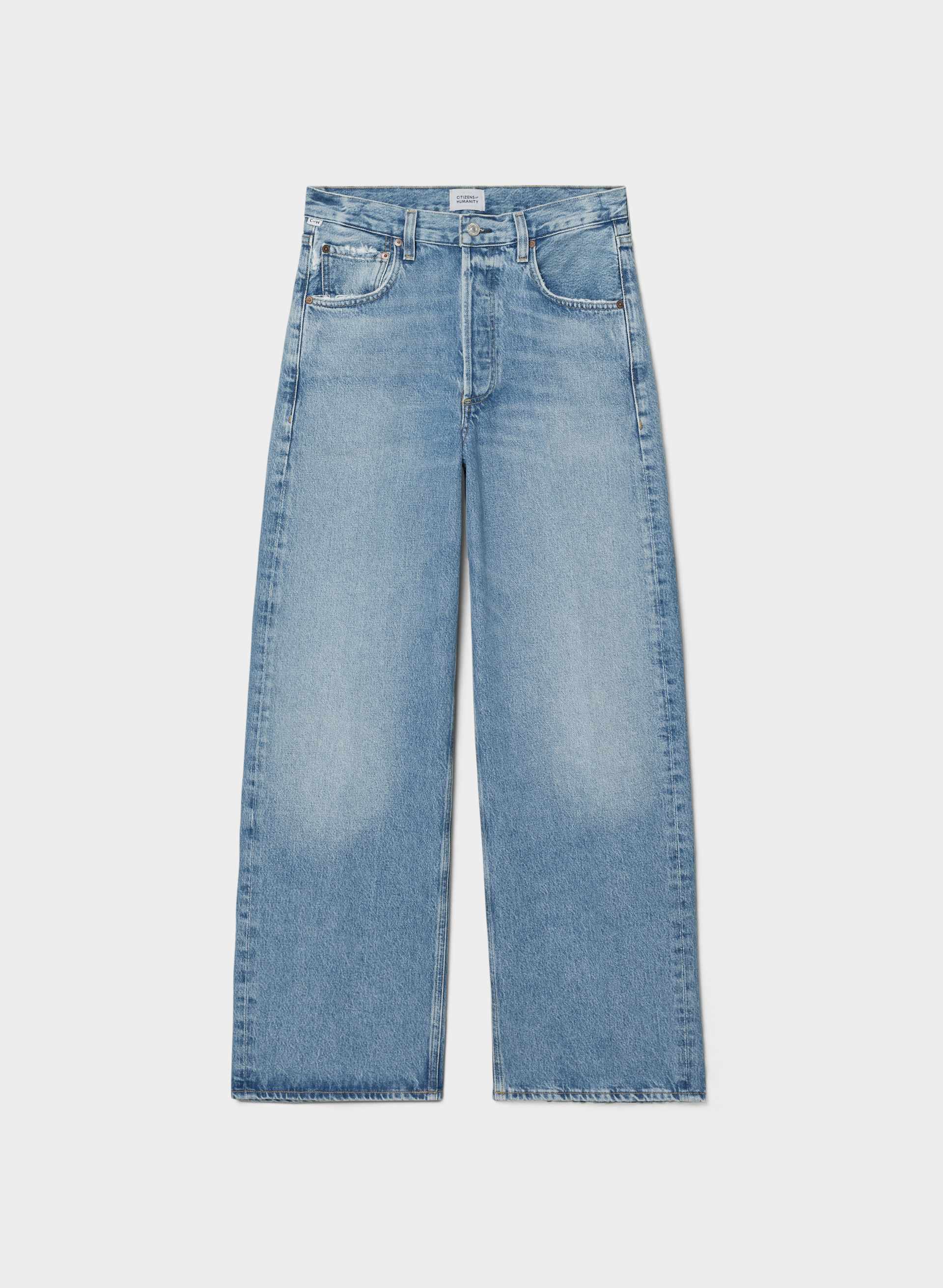 AYLA BAGGY CUFFED JEAN | Aritzia