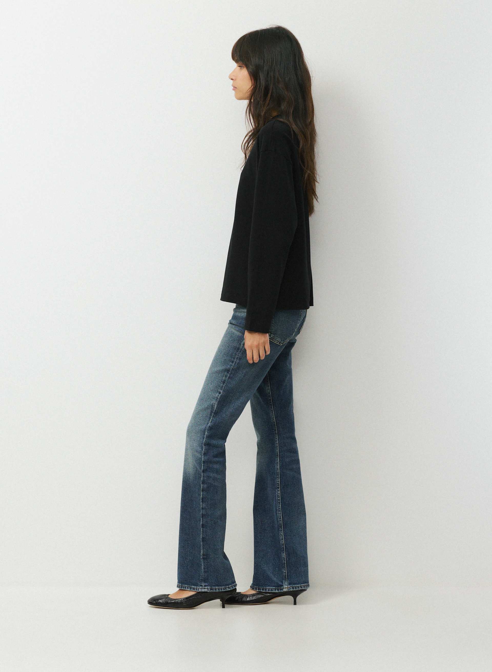 LOW RISE BOOT JEAN | Aritzia