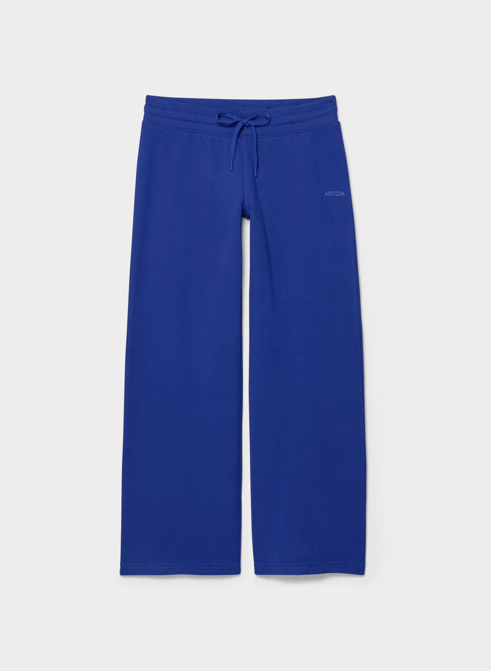 COZY SWEATFLEECE PERFECT BANDED WIDE PANT | Aritzia