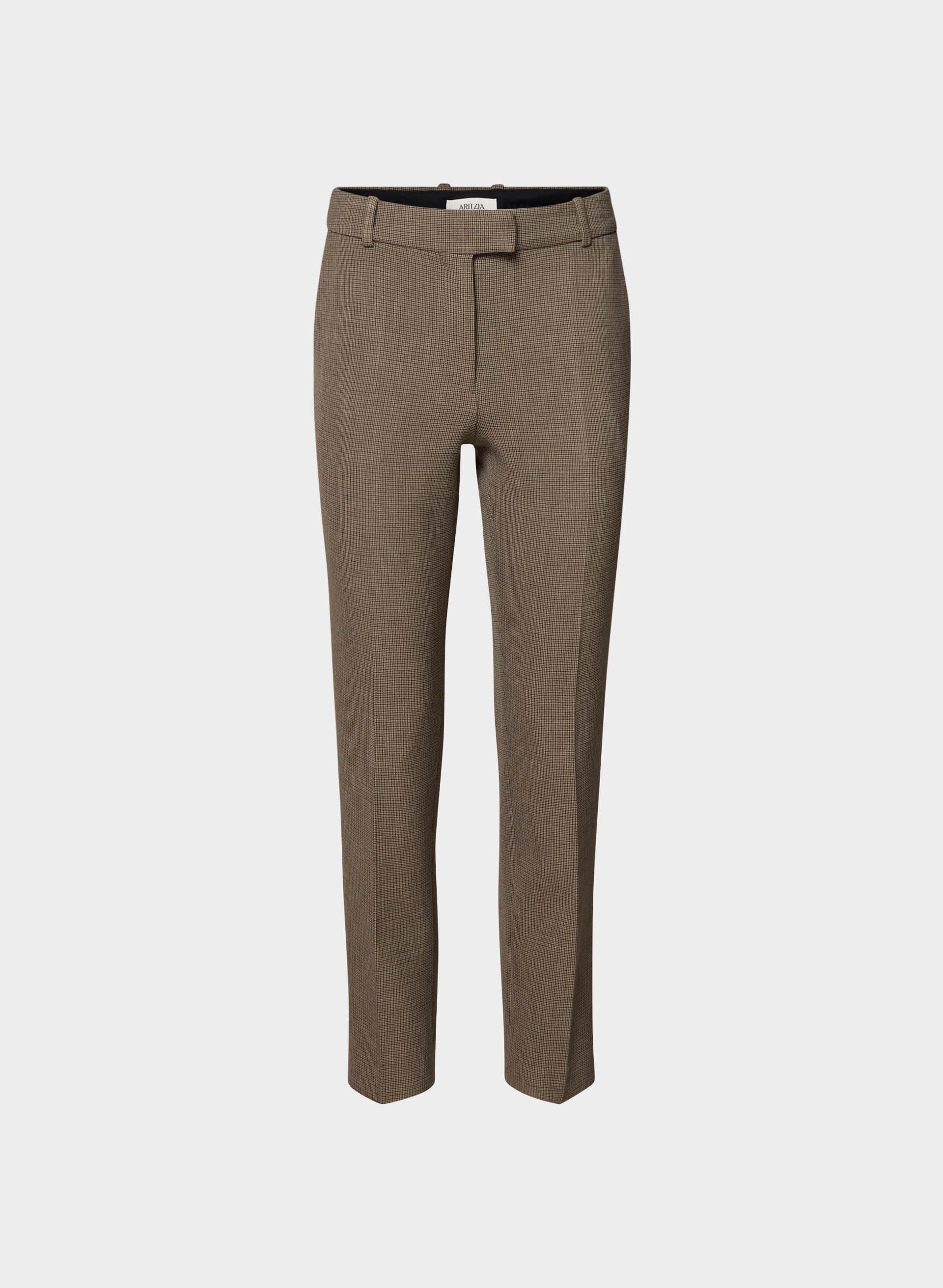 PANTALON CORRIDOR - EVERSENTIAL™ - Softly structured flat-front high-rise straight-leg pants. 