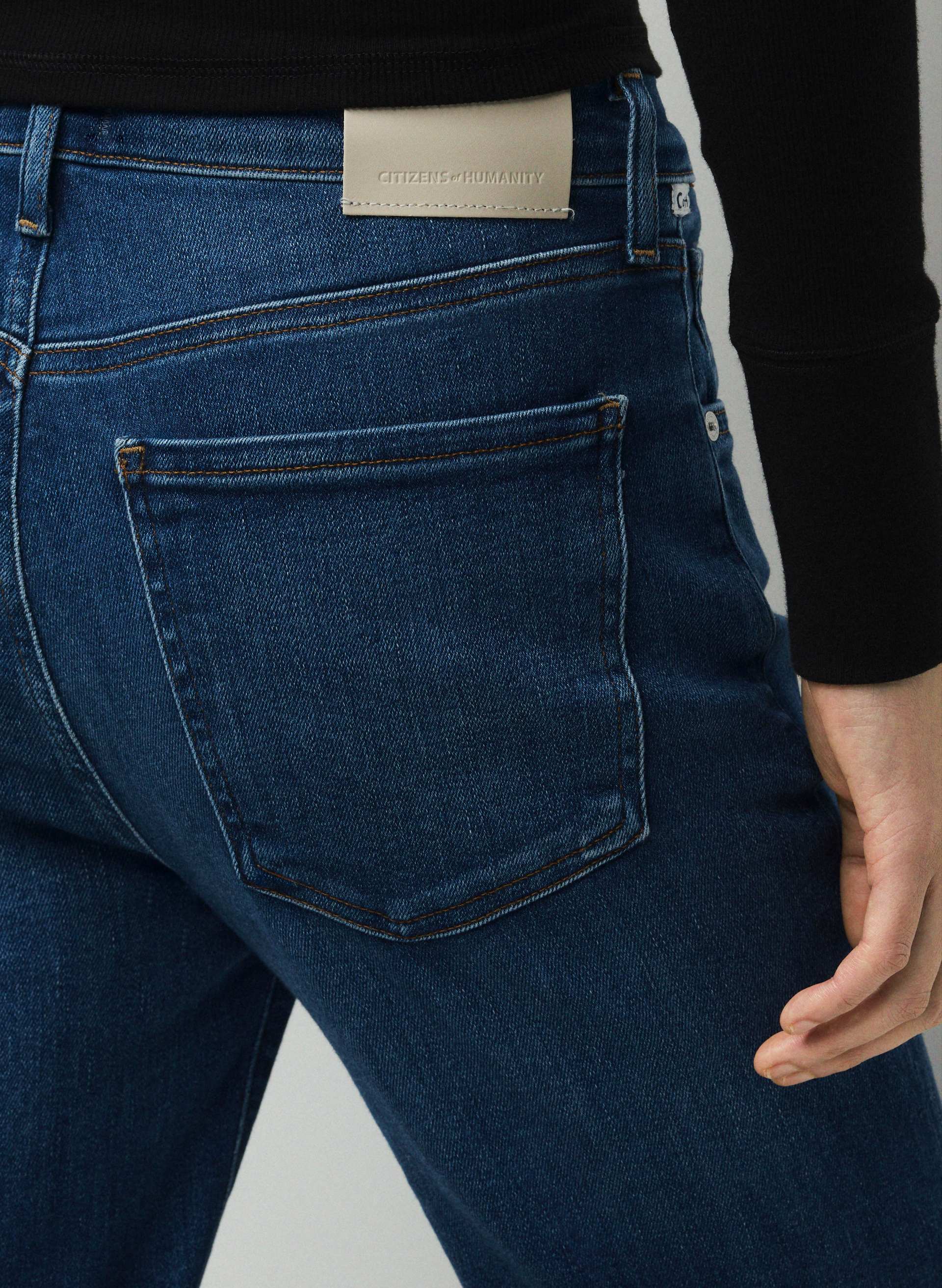 JEAN LILAH SEMI-ÉVASÉ À TAILLE HAUTE | Aritzia
