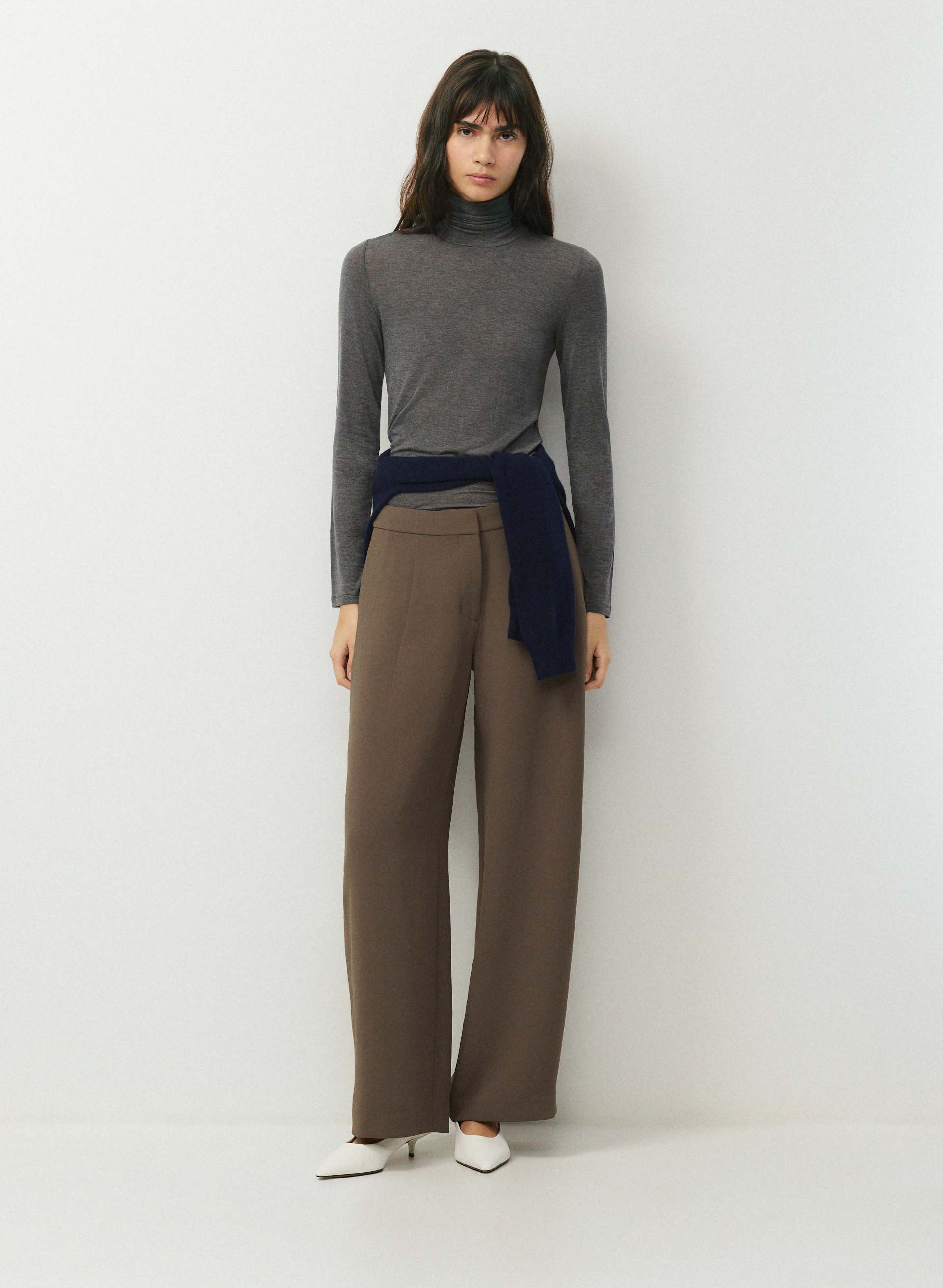 NEW HELIX BARREL PANT - CREPETTE™ - Low-rise, barrel-leg Japanese crepe pants. 