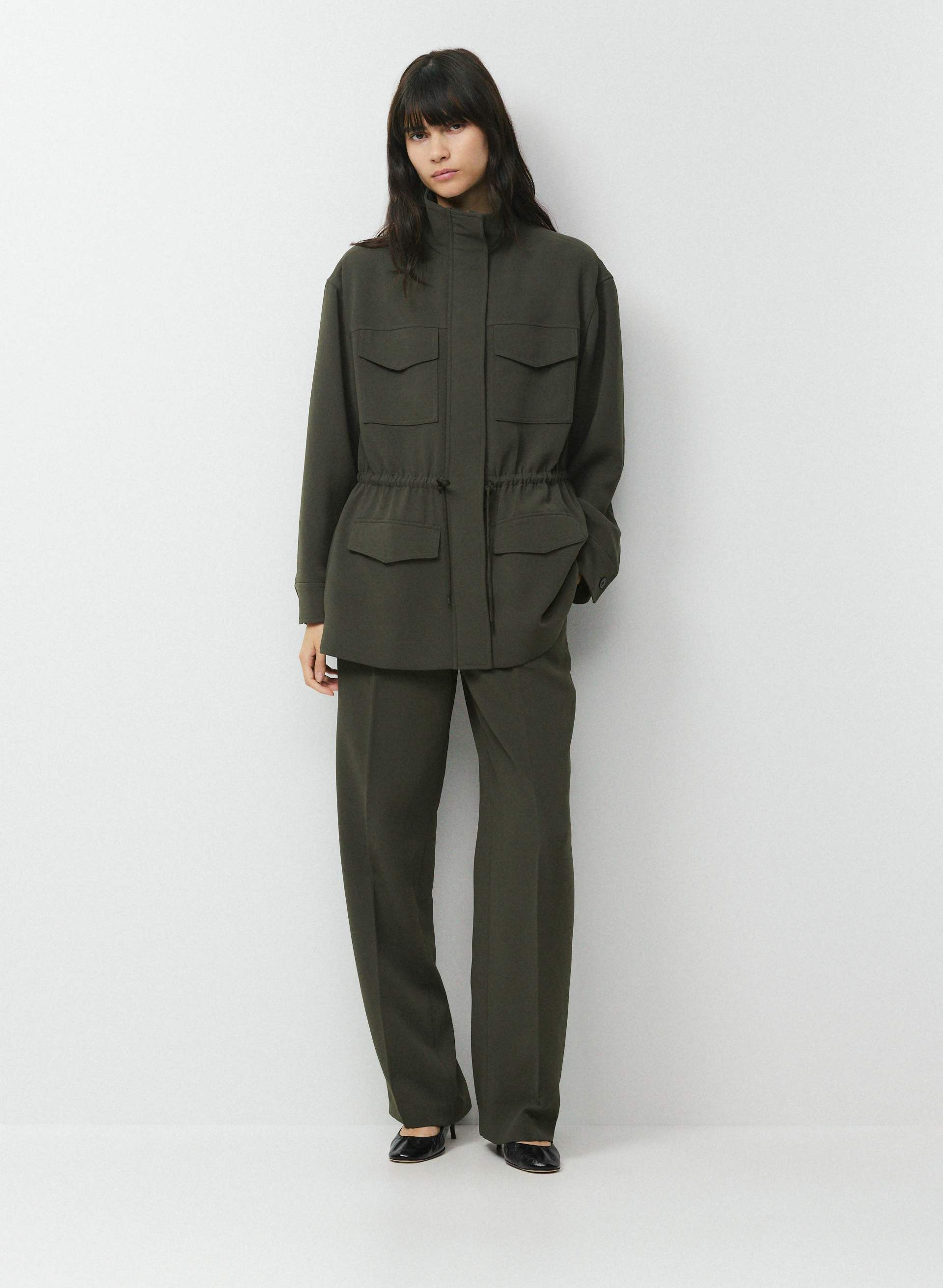 THE EFFORTLESS PANT™ - CREPETTE™ - Japanese crepe high-rise, wide-leg pants. 