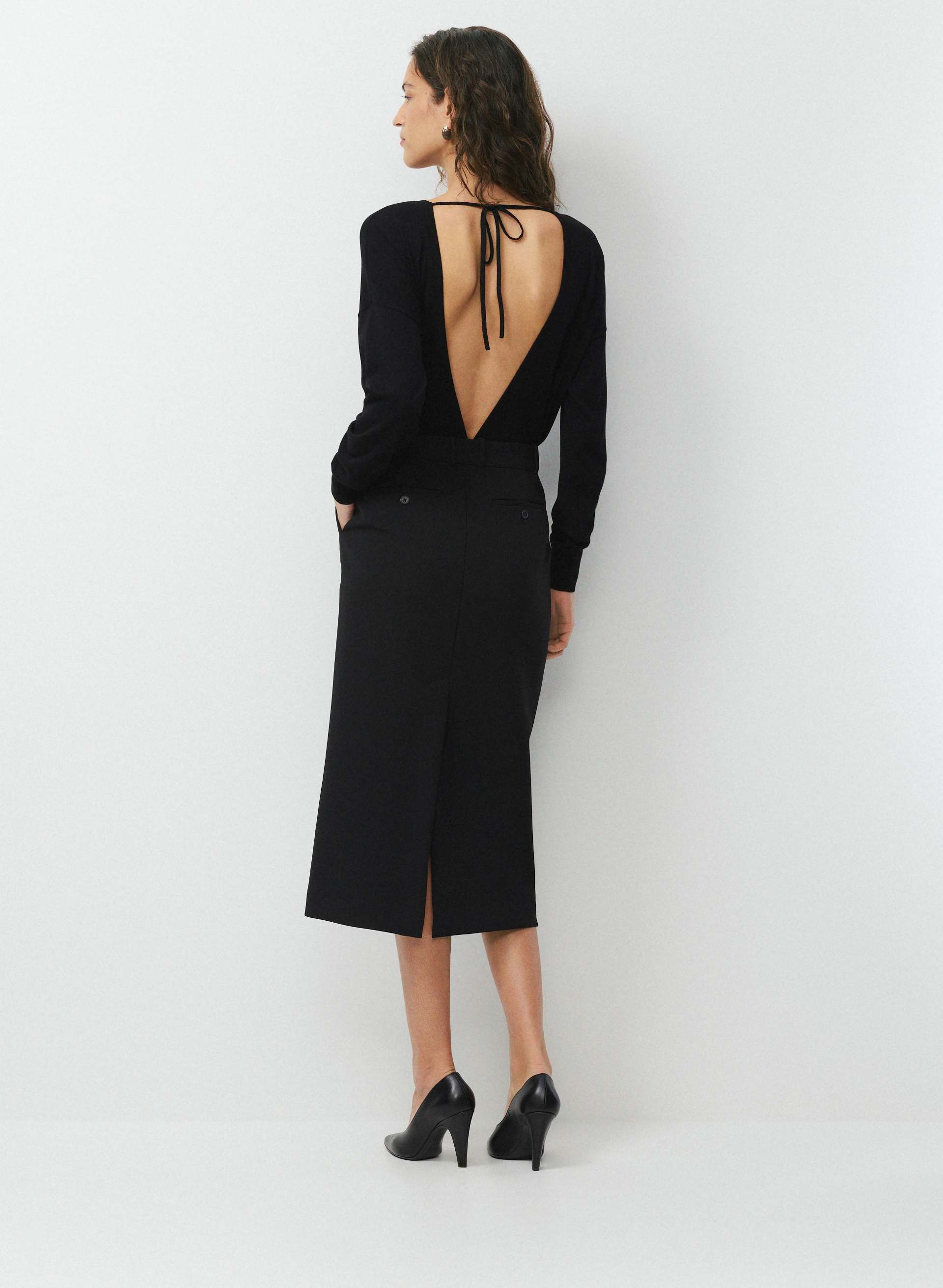 JUPE CHISEL MAXI | Aritzia