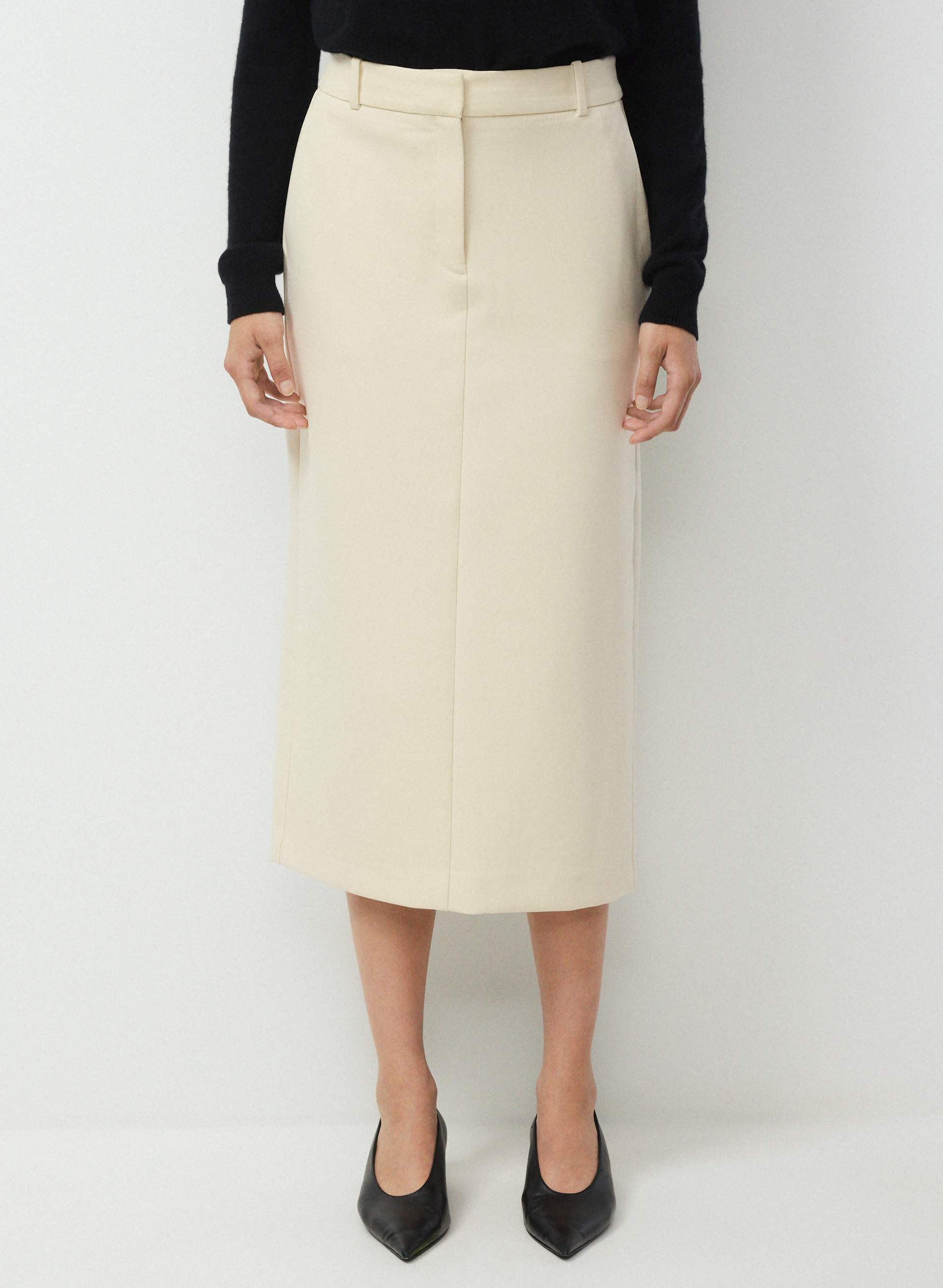 CHISEL MAXI SKIRT | Aritzia