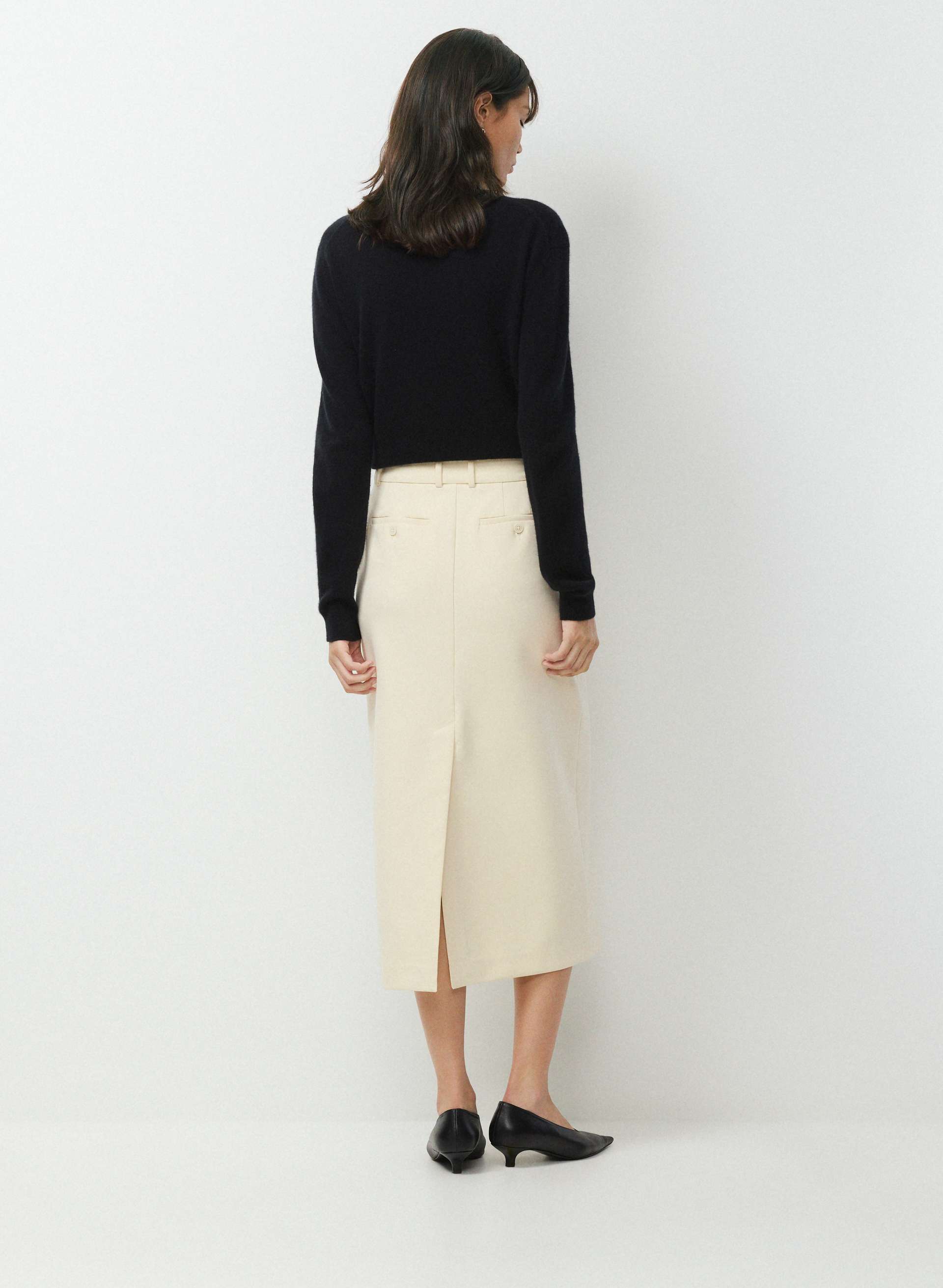 CHISEL MAXI SKIRT | Aritzia