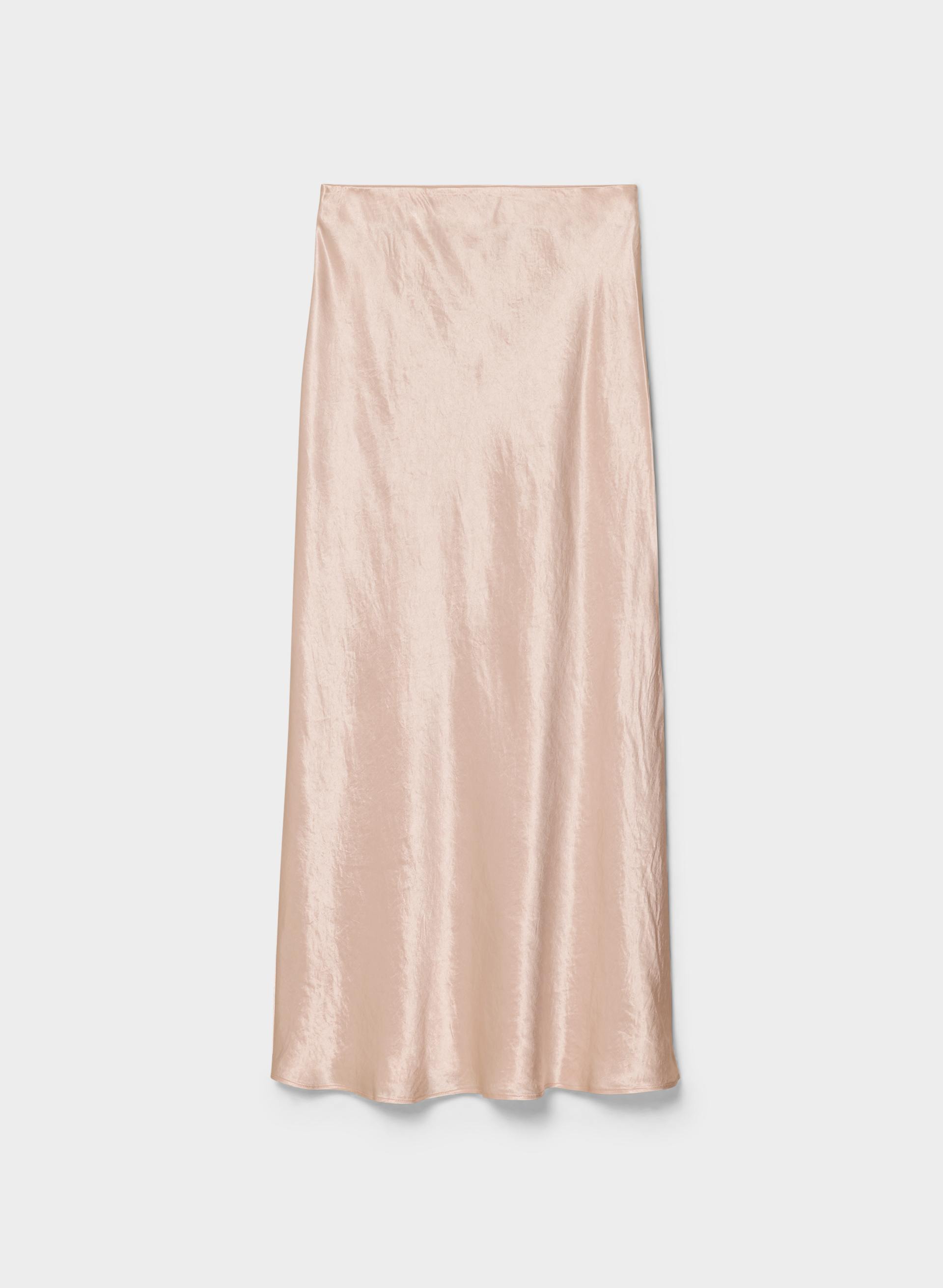 SLIP SATIN MAXI SKIRT | Aritzia