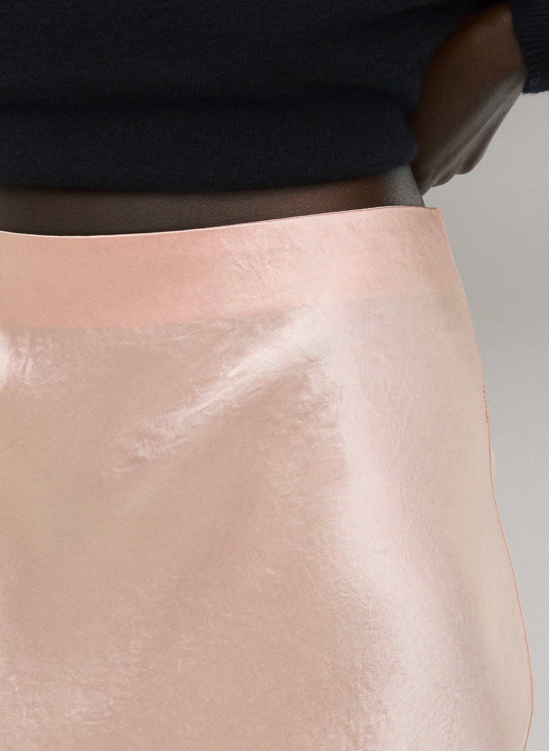 SLIP SATIN MAXI SKIRT | Aritzia