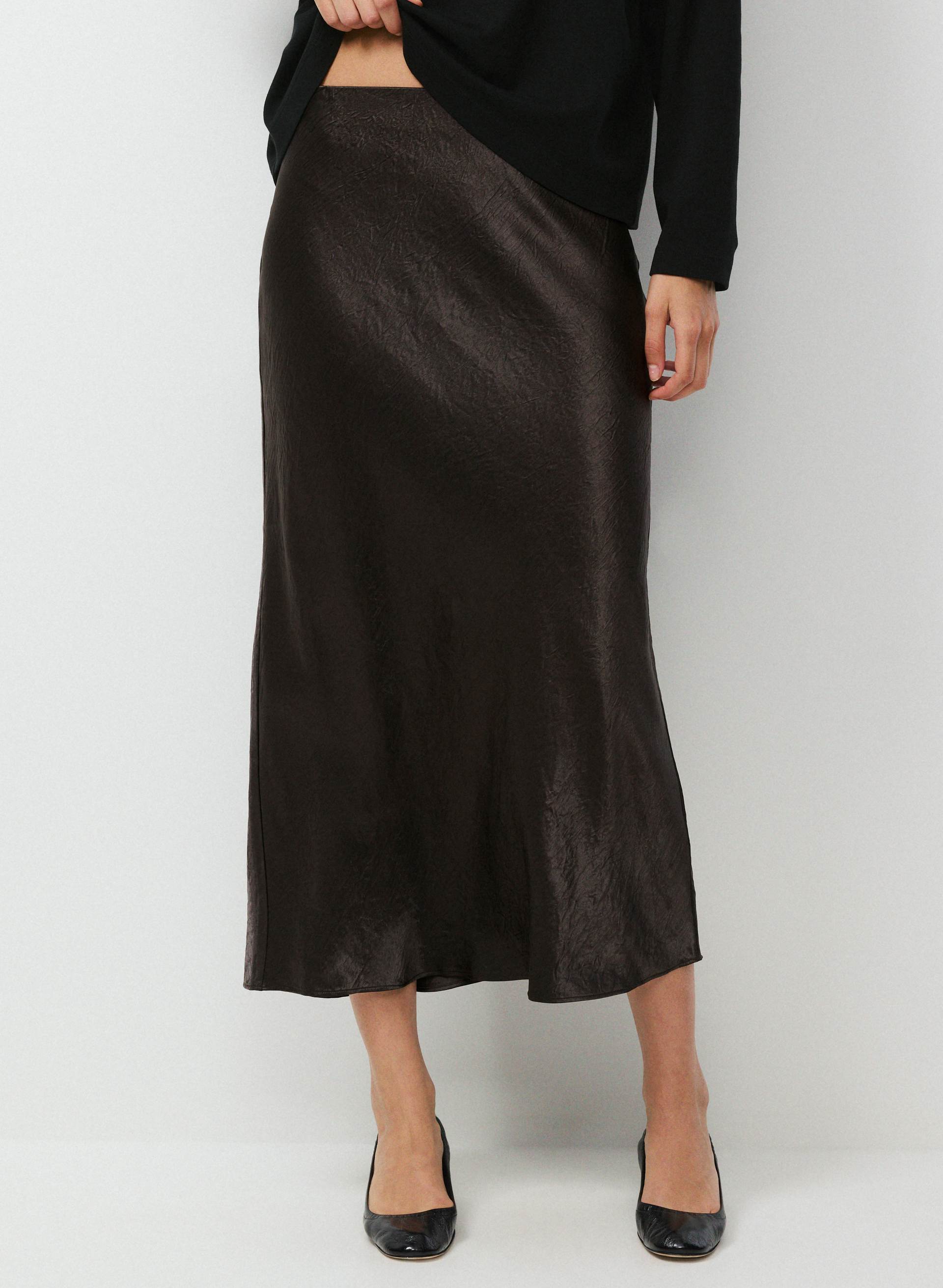 Slip Satin Maxi Skirt | Aritzia US