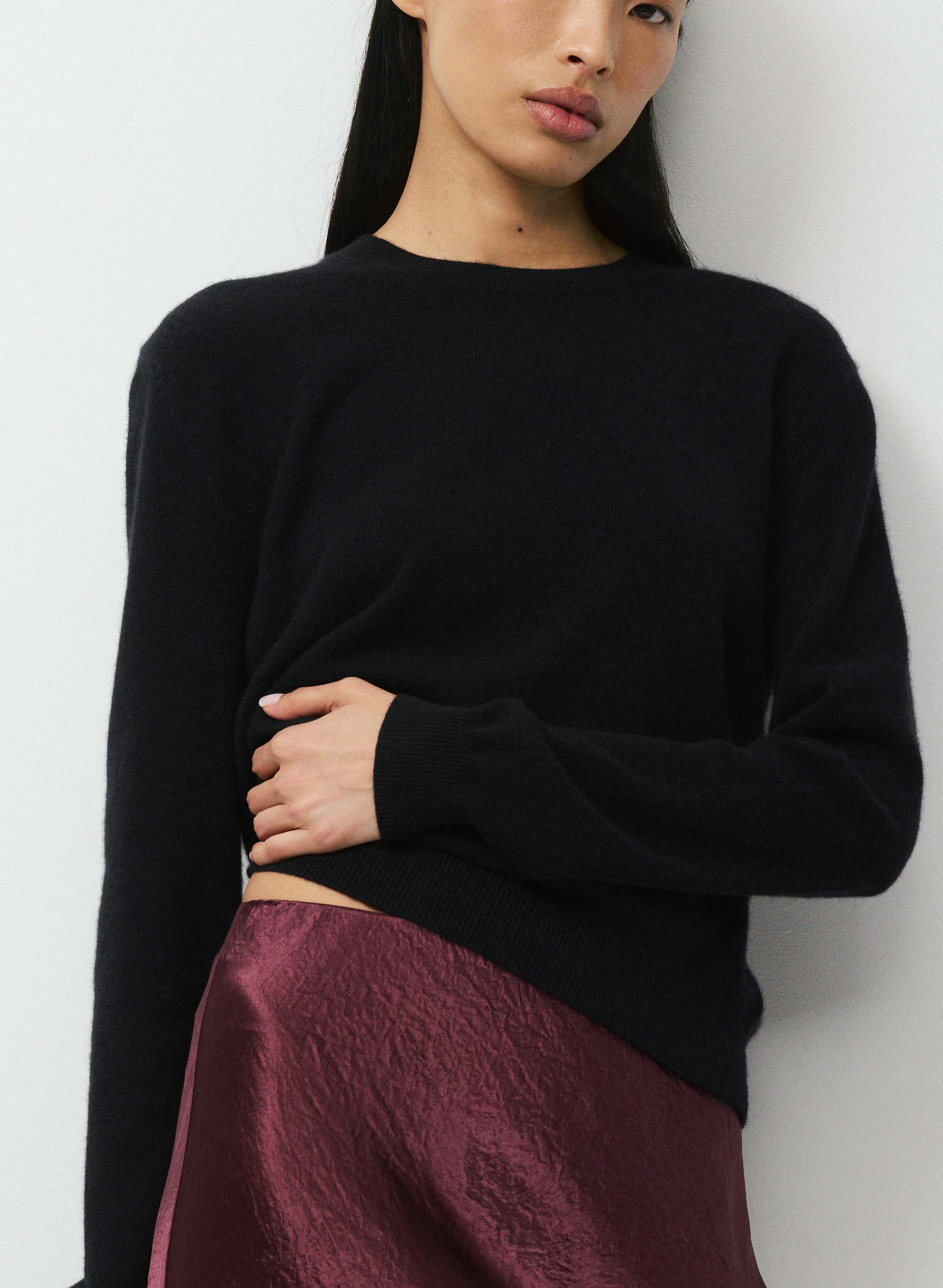 SLIP SATIN MAXI SKIRT | Aritzia
