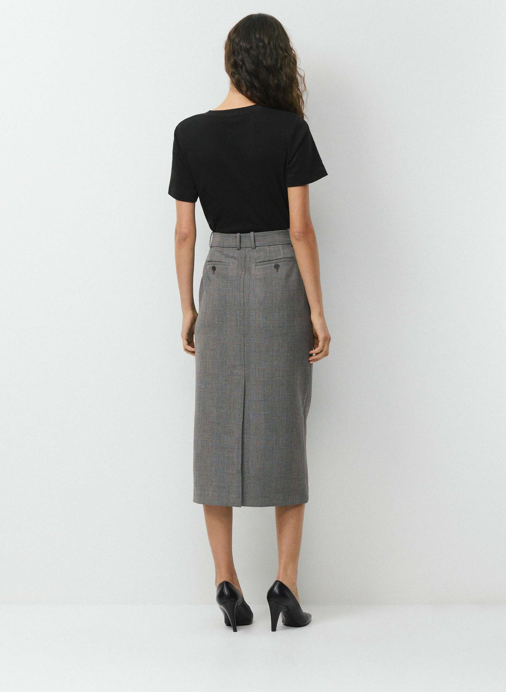CHISEL MAXI SKIRT | Aritzia