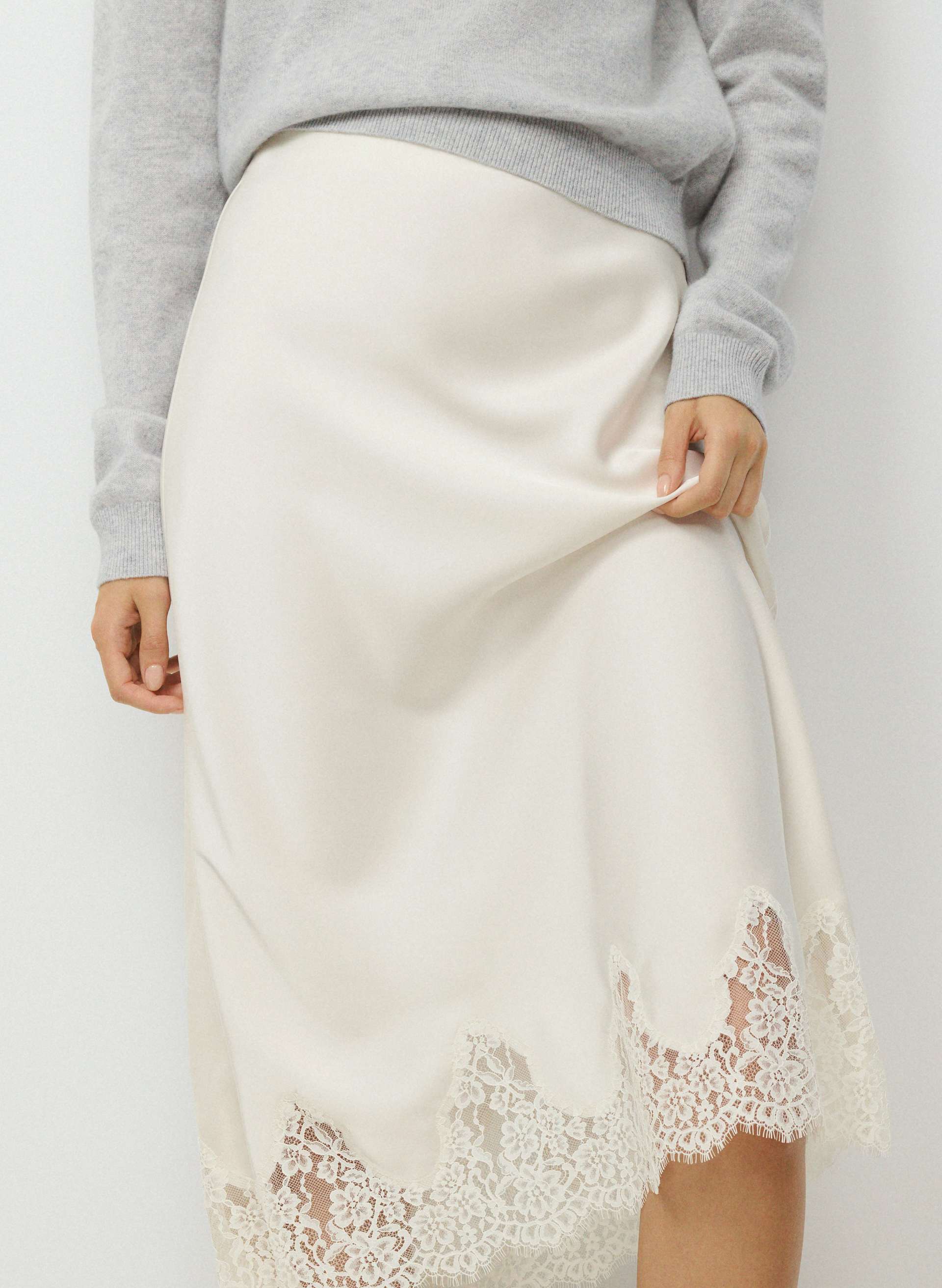 Henrietta Satin Skirt | Aritzia US