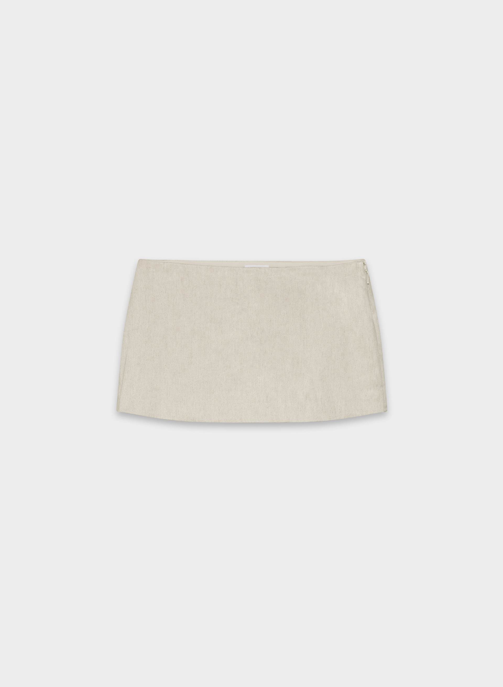 JEWEL LINEN SKORT | Aritzia