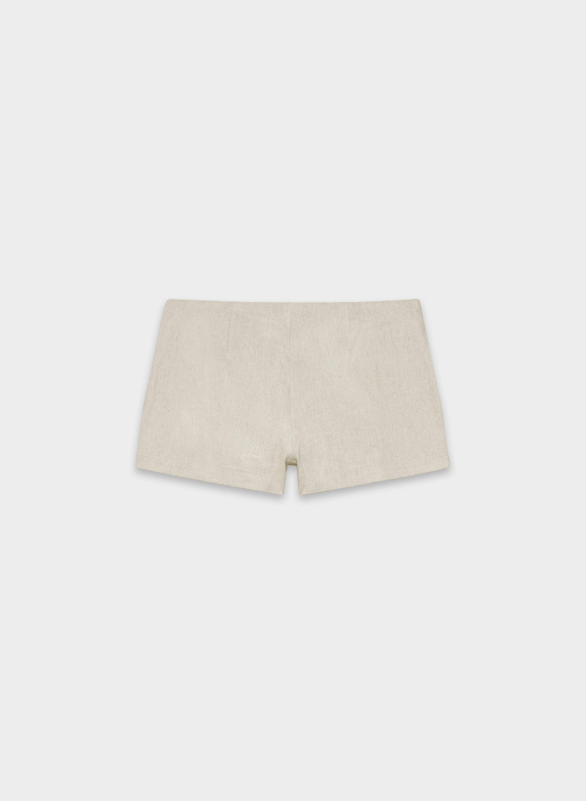 JEWEL LINEN SKORT | Aritzia
