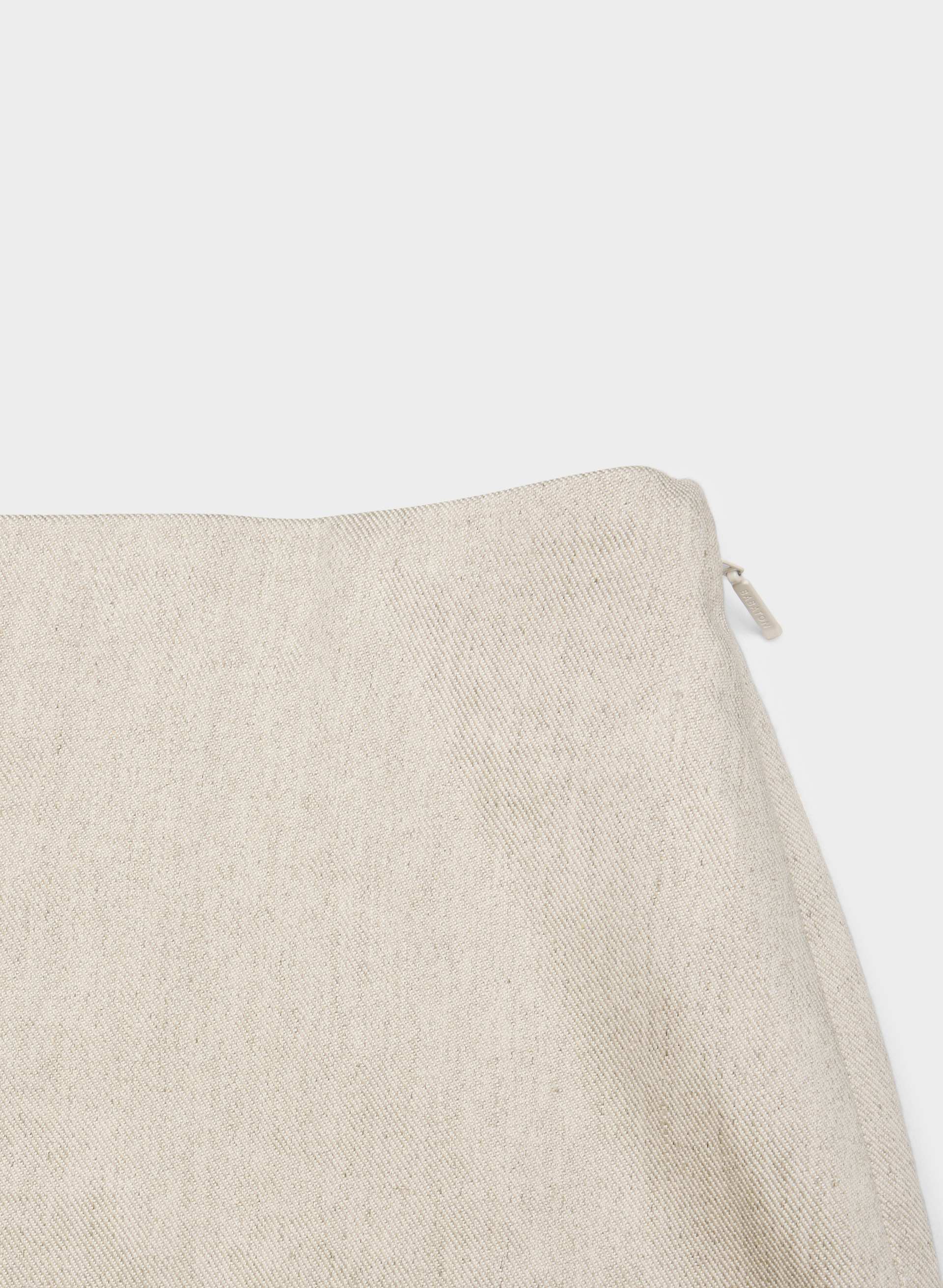 JEWEL LINEN SKORT | Aritzia