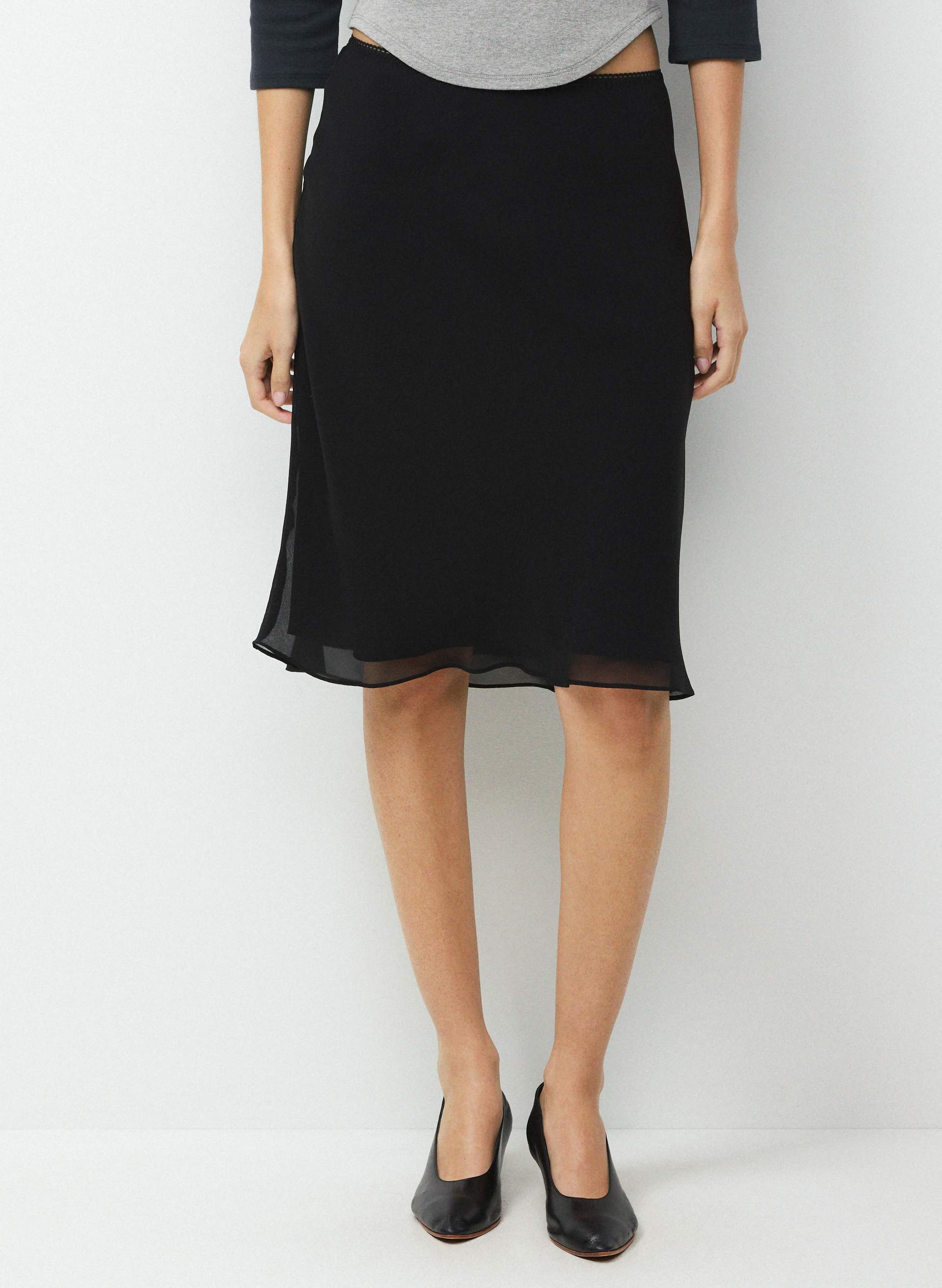 APOTHECARY SILK SKIRT | Aritzia