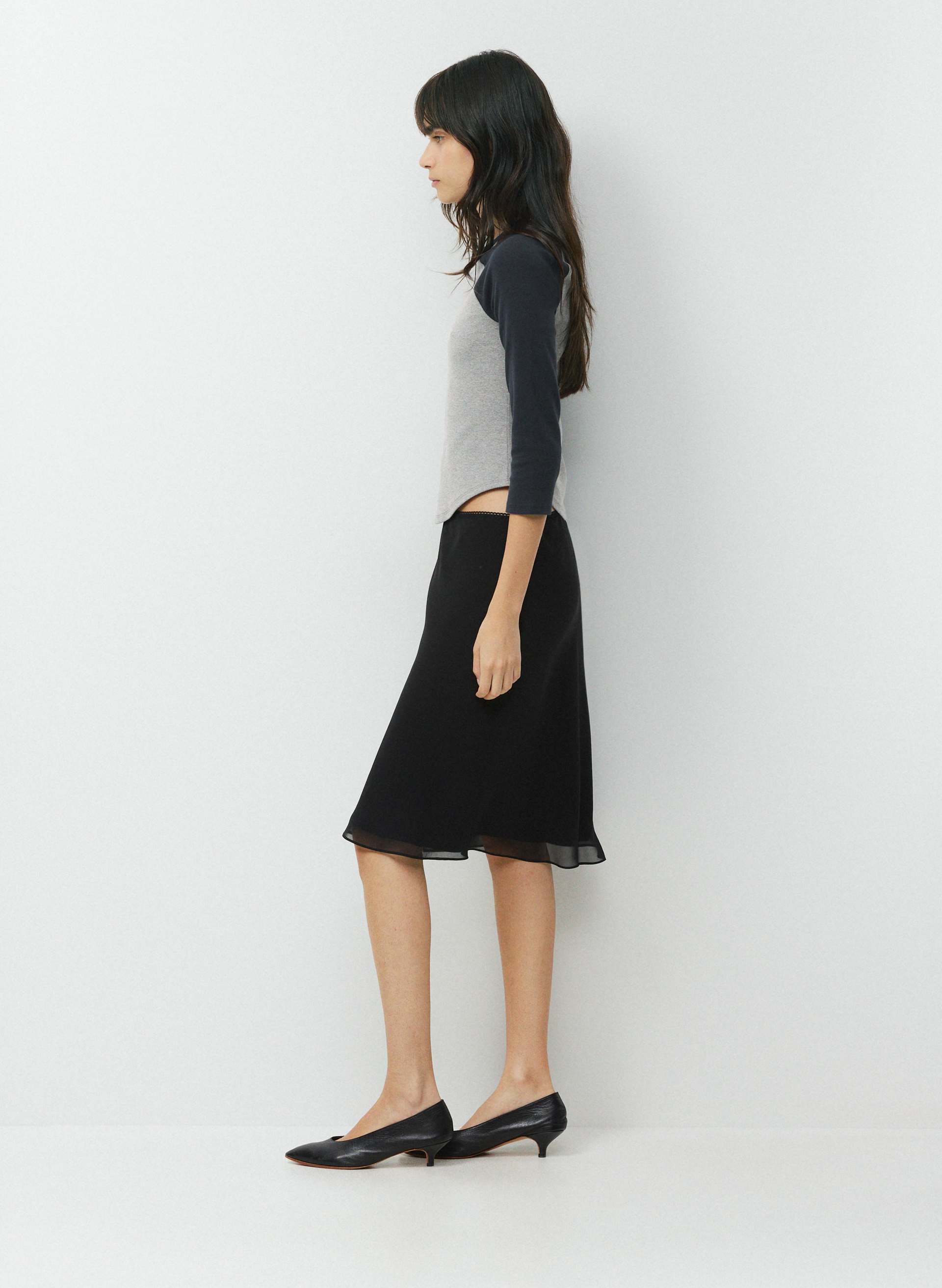 APOTHECARY SILK SKIRT | Aritzia