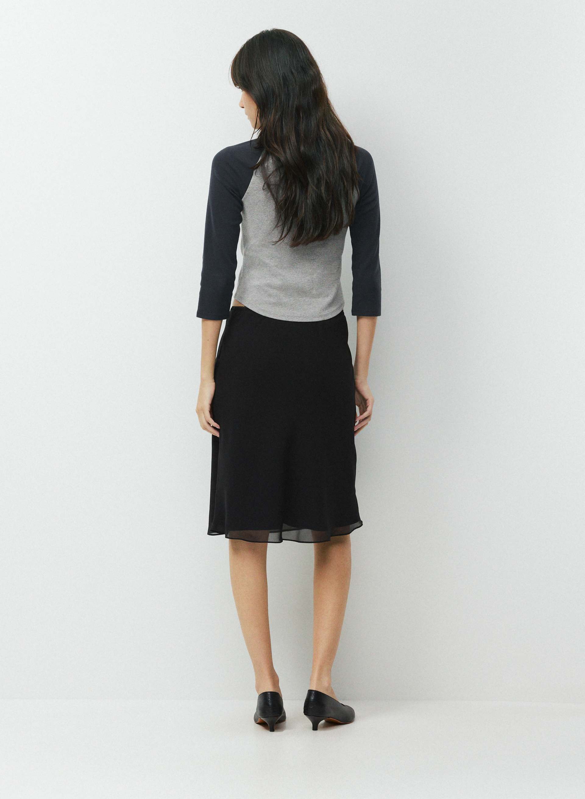APOTHECARY SILK SKIRT | Aritzia