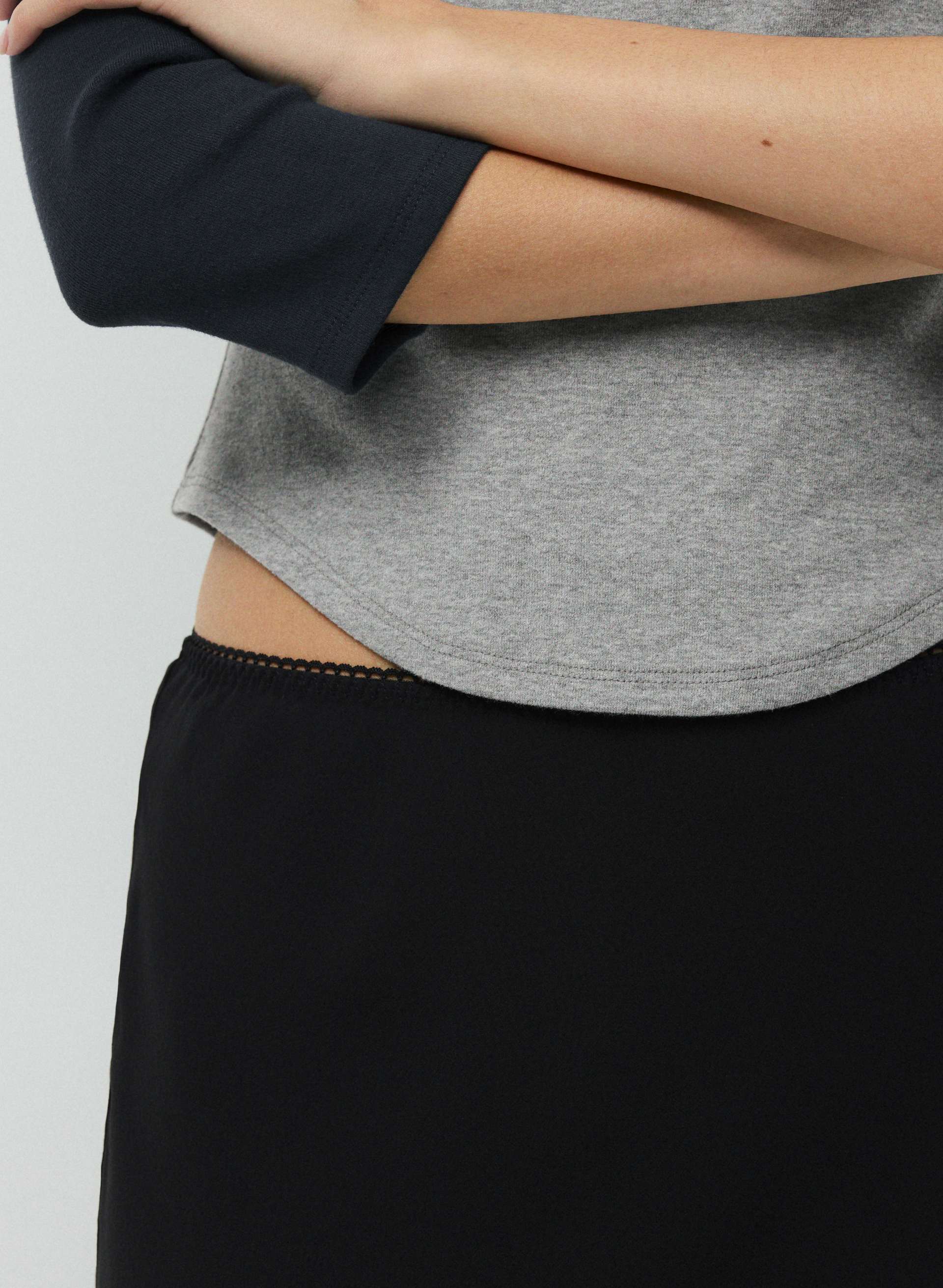 APOTHECARY SILK SKIRT | Aritzia