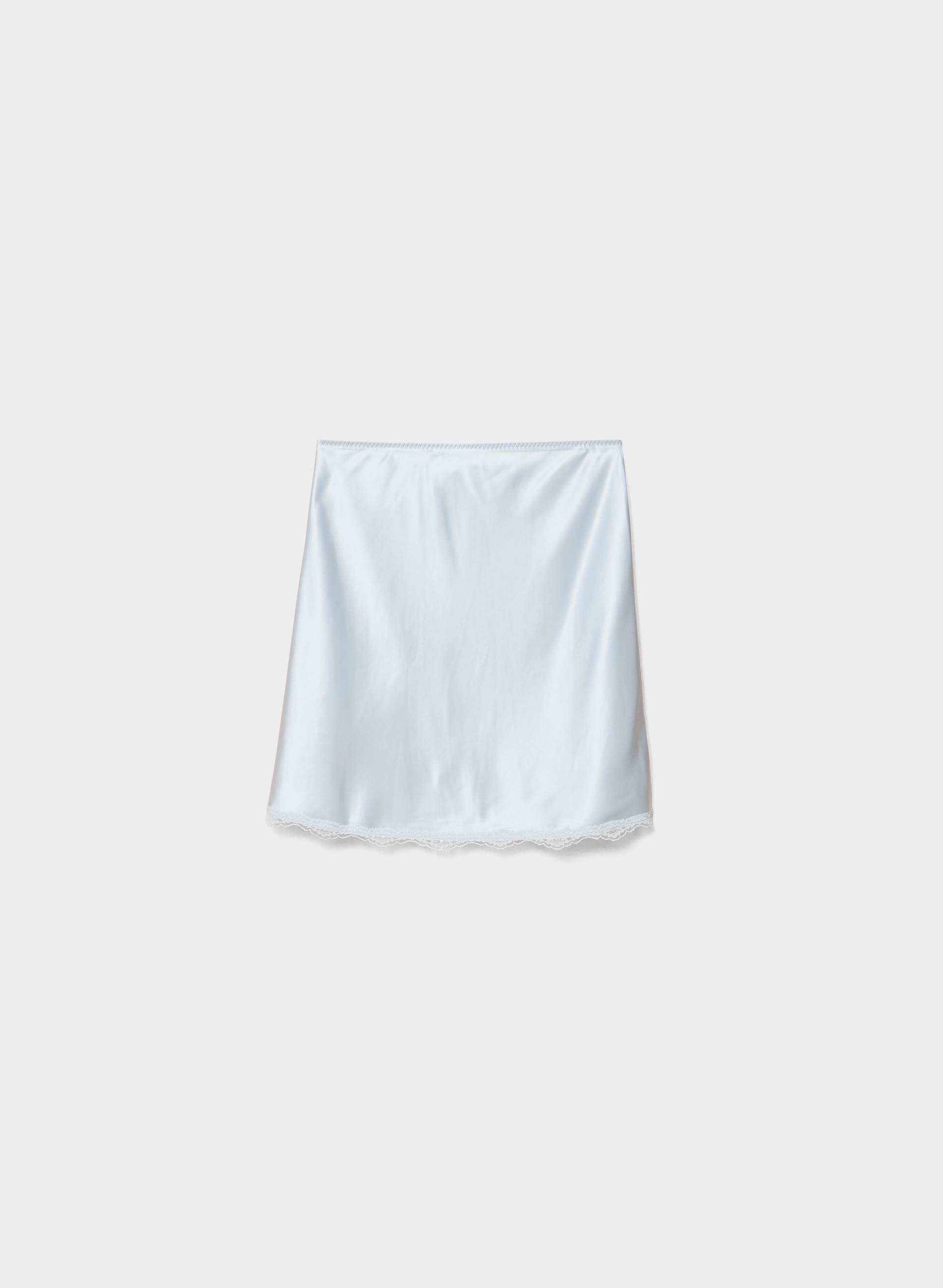 FELICITY SATIN SKIRT | Aritzia