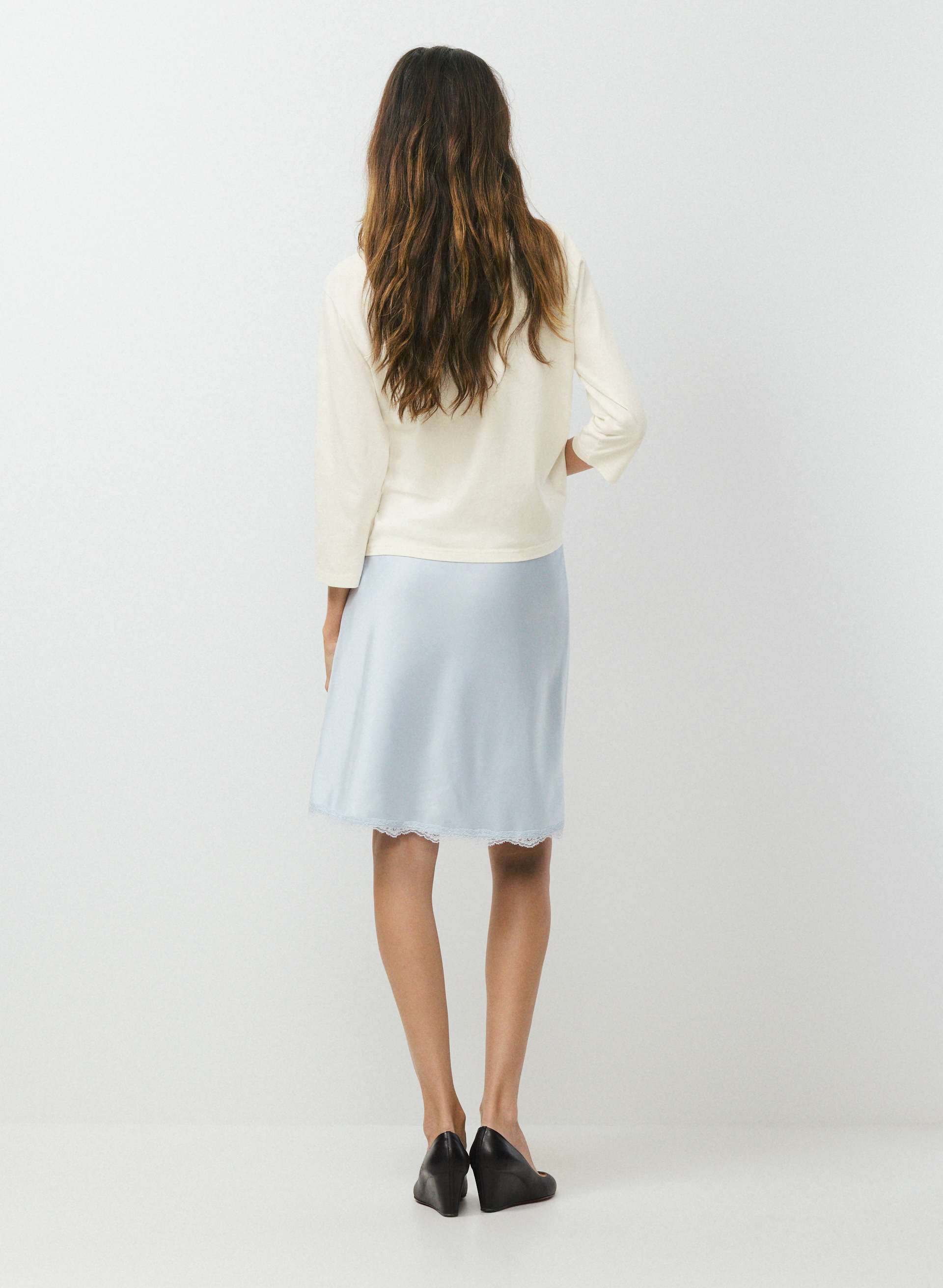 FELICITY SATIN SKIRT | Aritzia