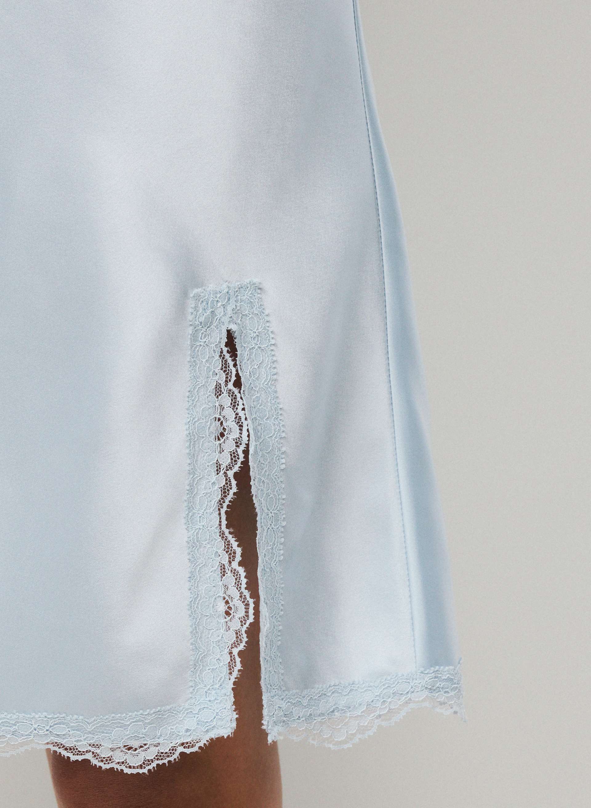 FELICITY SATIN SKIRT | Aritzia